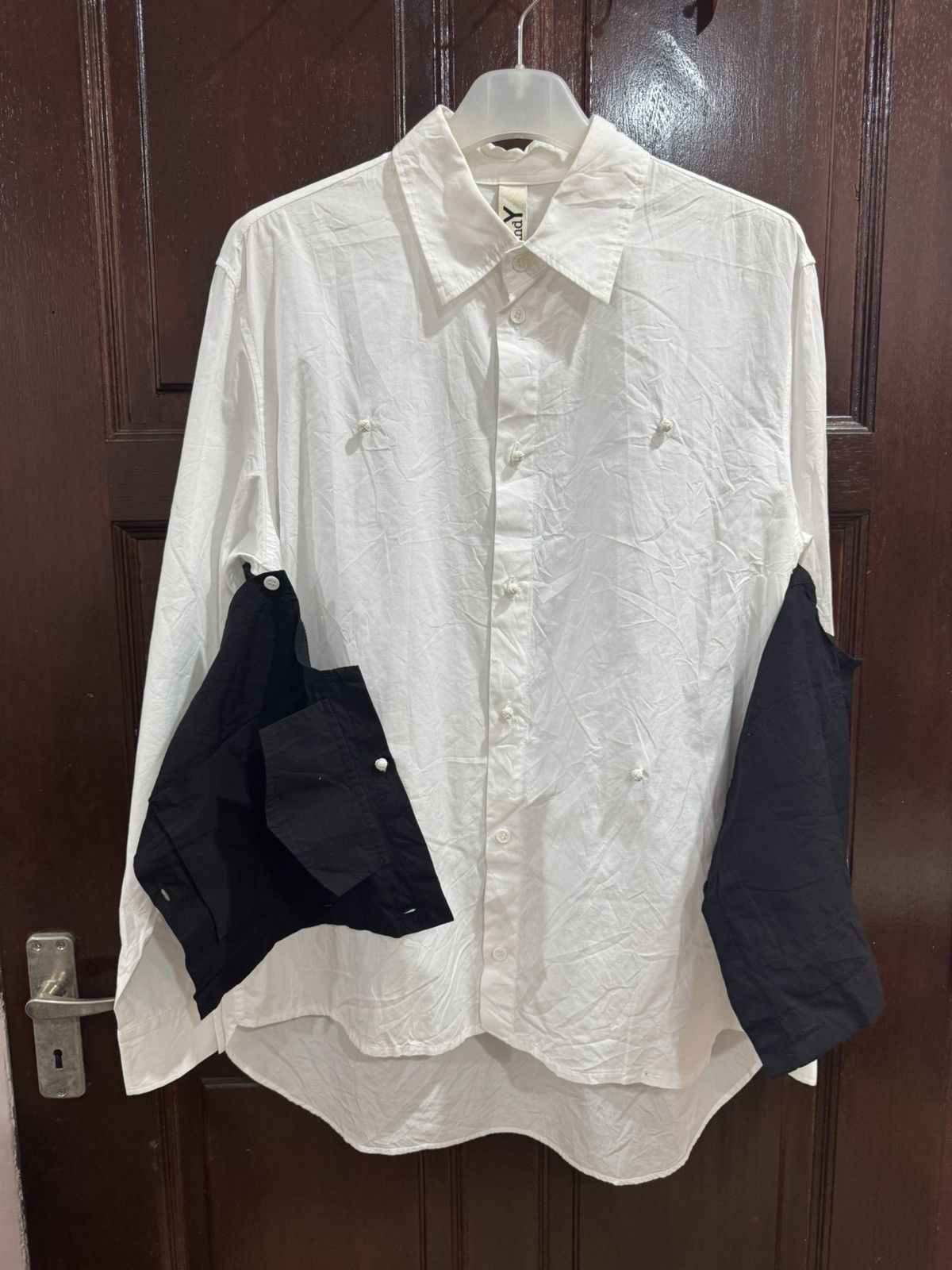 Ground Y Ground Y Button Up Shirt Pocket On Off Size US L / EU 52-54 / 3 - 6 Thumbnail