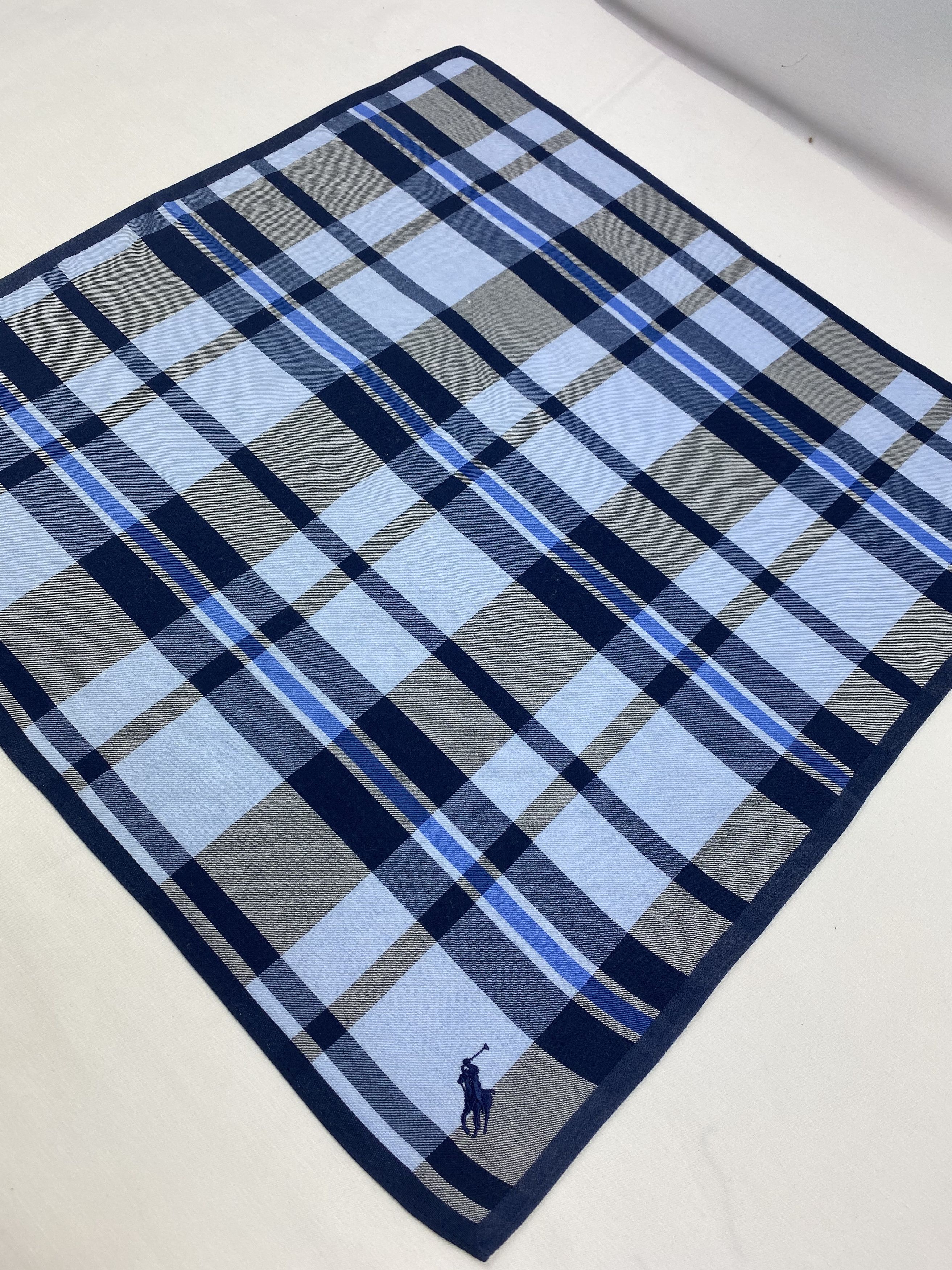 Polo Ralph Lauren × Ralph Lauren × Vintage Polo Ralph Lauren Handkerchief / Bandana / Neckerchief Size ONE SIZE - 4 Thumbnail
