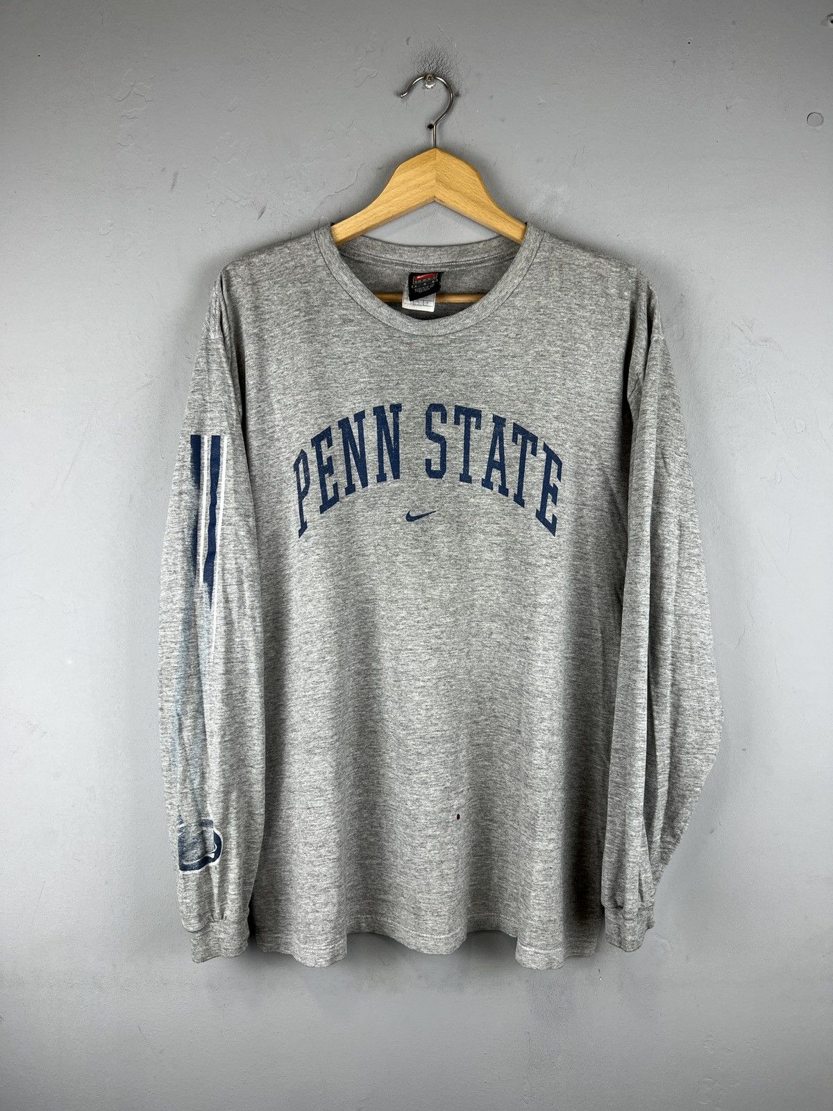 Nike × Penn × Vintage Vintage Penn State University Nike Team College T Shirt Size US L / EU 52-54 / 3 - 1 Thumbnail
