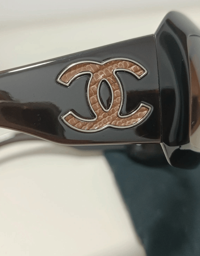 CHANEL Sunglasses 🇺🇸 TAX FREE 6022 Q Mother of pearl