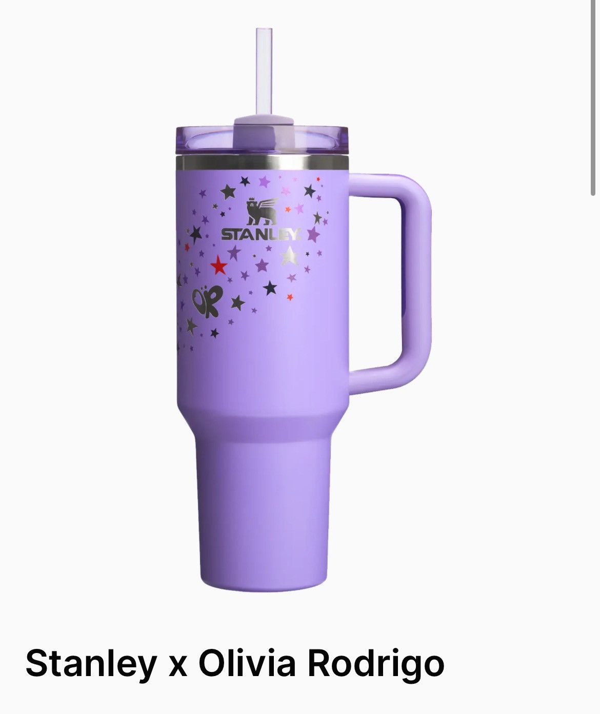 RARE Olivia Rodrigo Stanley Quencher Tumbler 40oz SOLDOUT