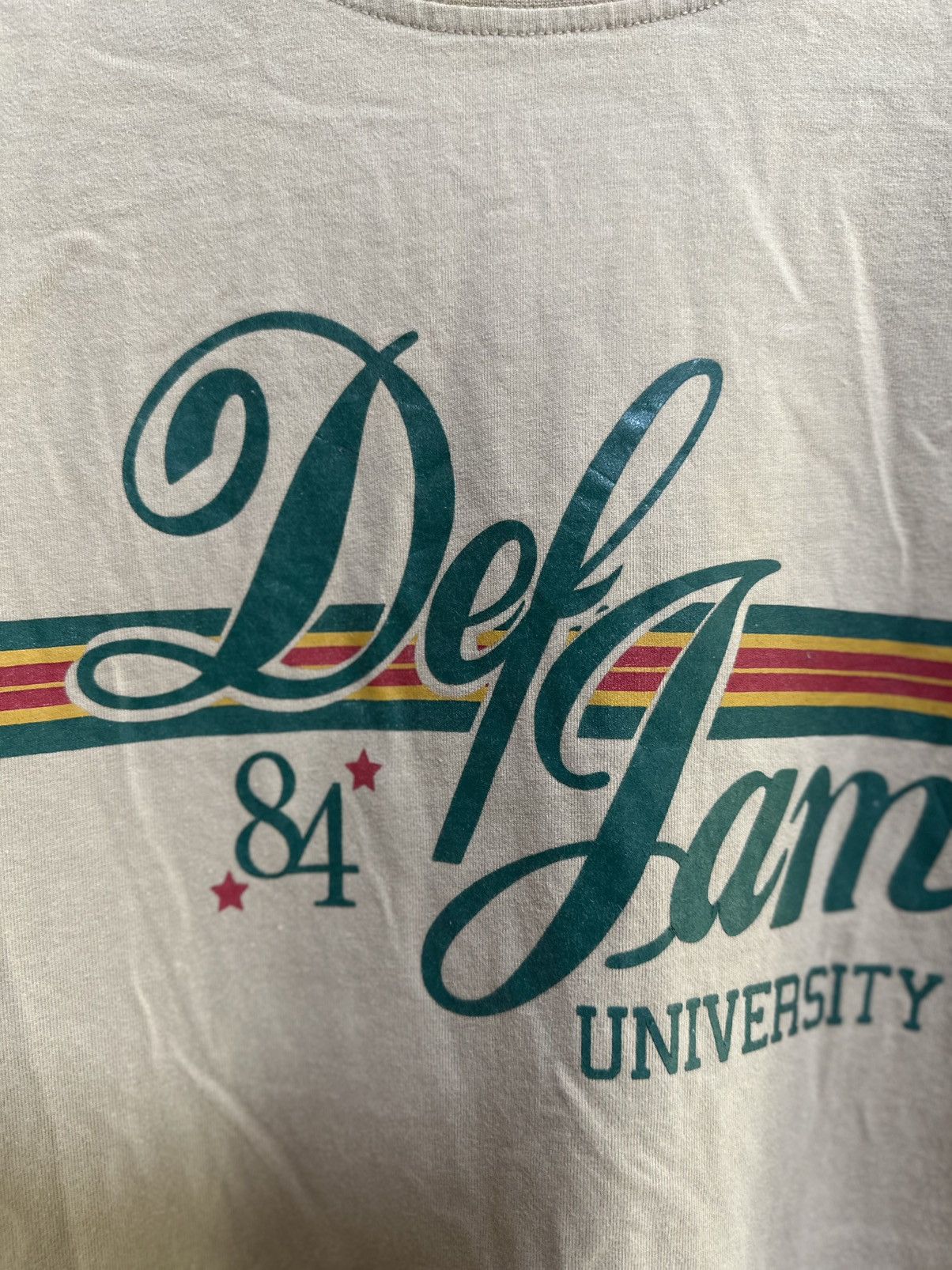 Vintage Vintage Def Jam University Tee Size US XL / EU 56 / 4 - 2 Thumbnail