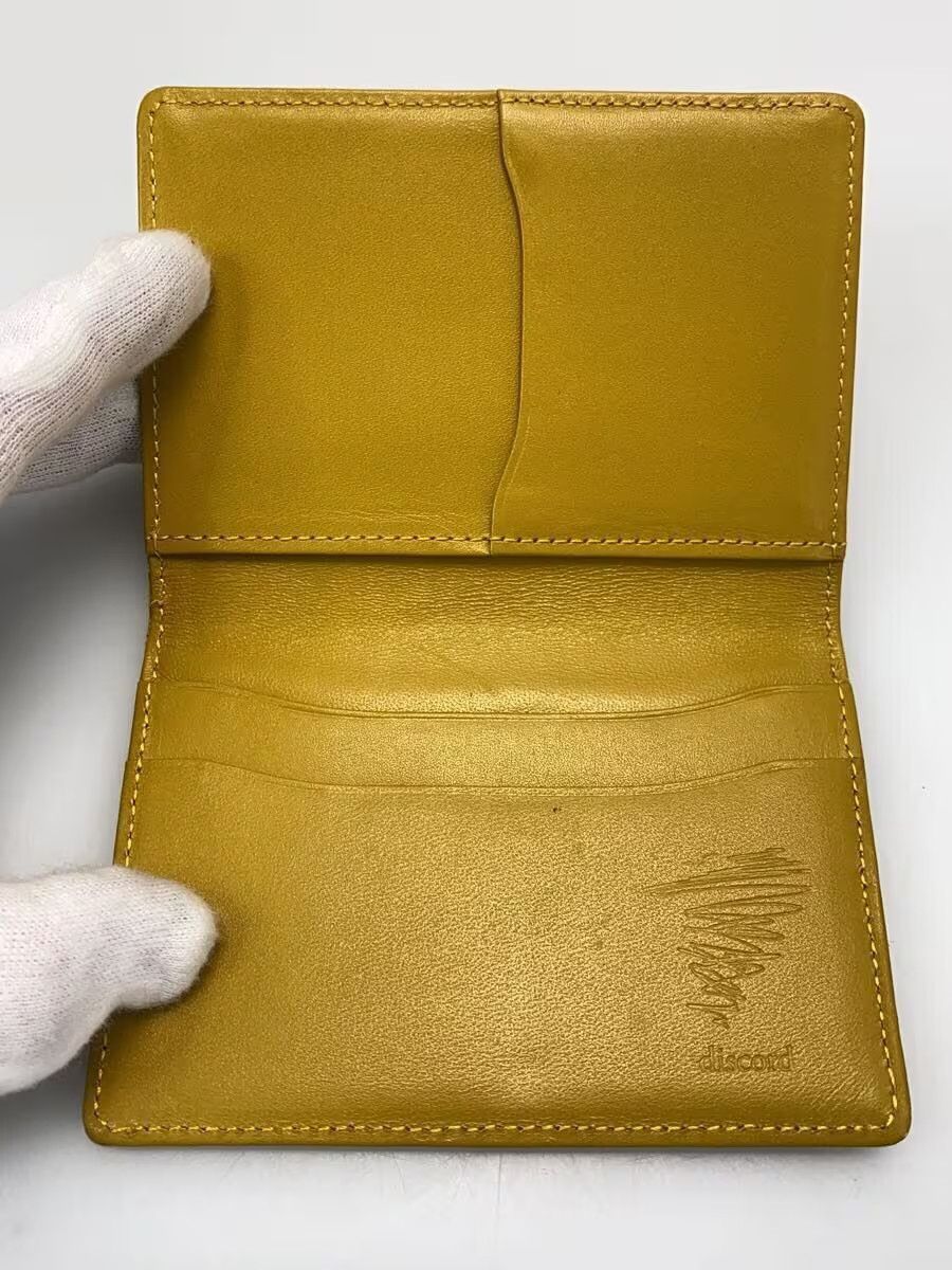 Yohji Yamamoto Leather Card Wallet Size ONE SIZE - 3 Thumbnail