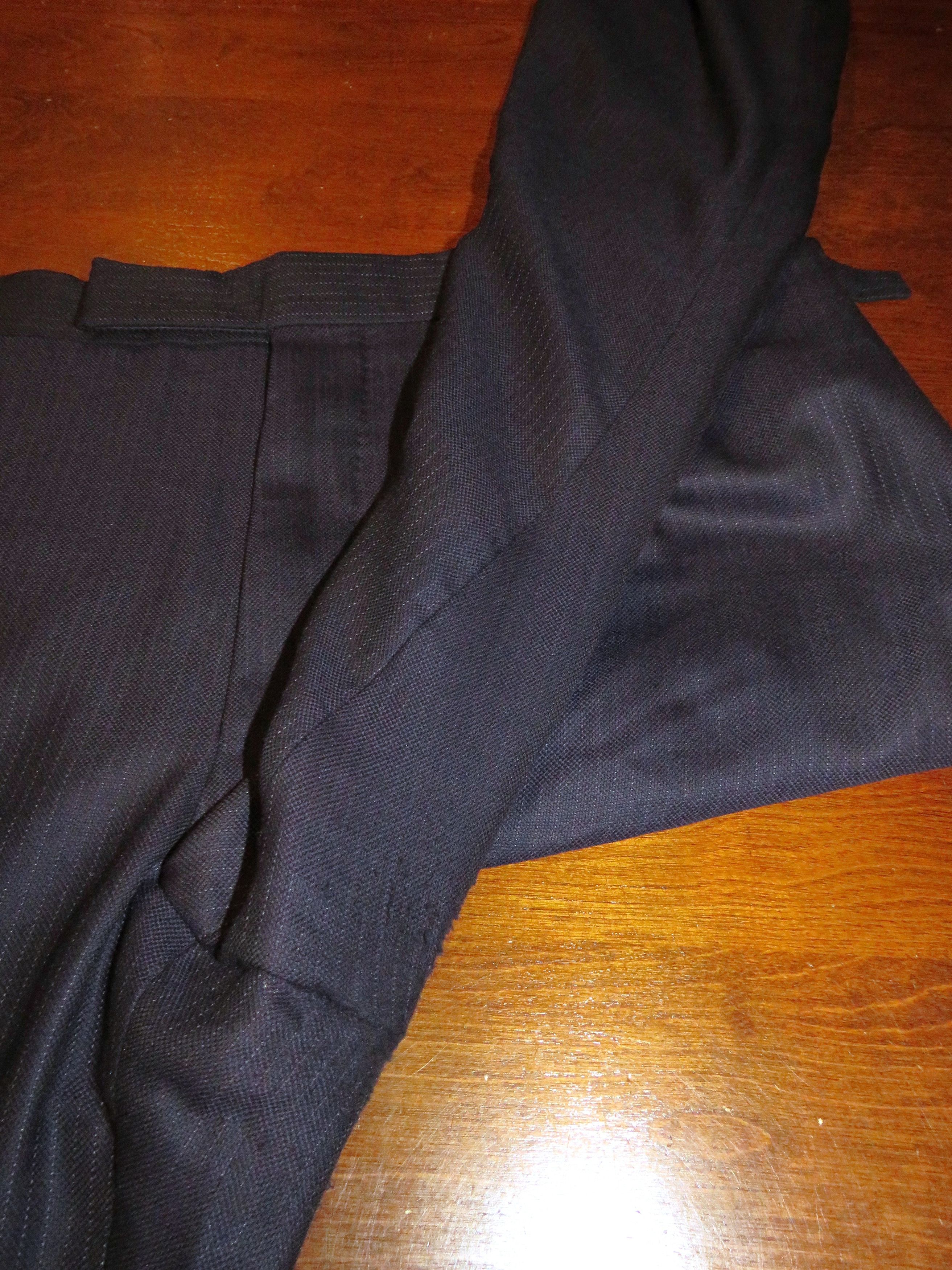 Tom Ford O'Connor Blue Stripe Silk Blend Current Two Button Suit 44L Size 44L - 18 Thumbnail