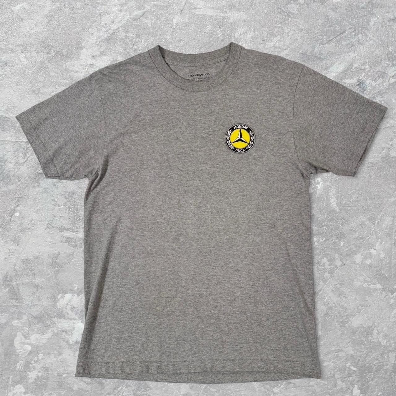 Mondaysuck Monday Suck Mercedes Benz t shirt size Large Size US L / EU 52-54 / 3 - 4 Thumbnail