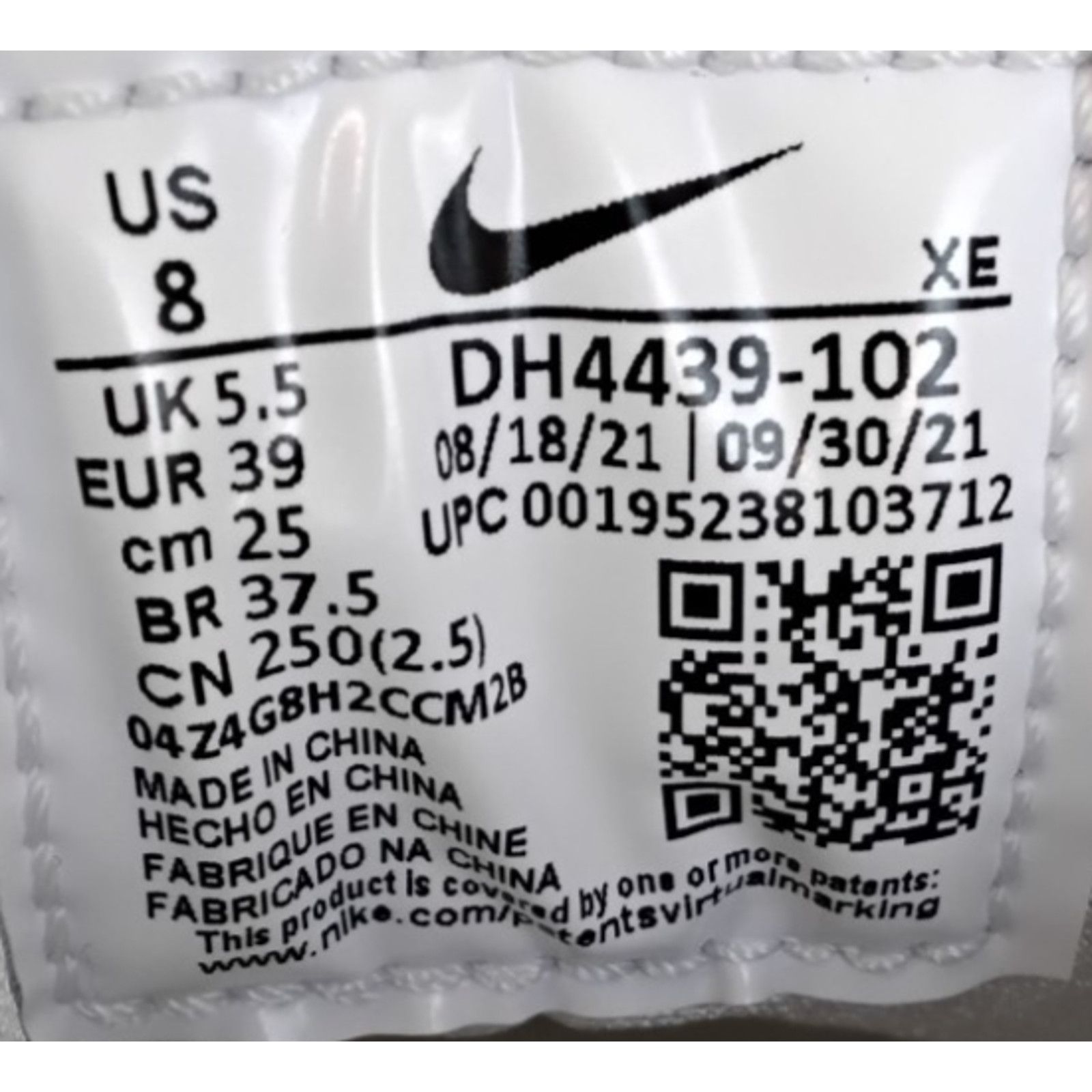 Nike Nike Air Huarache Triple White Sneakers Women's US Size 8 Size US 8 / IT 38 - 9 Thumbnail