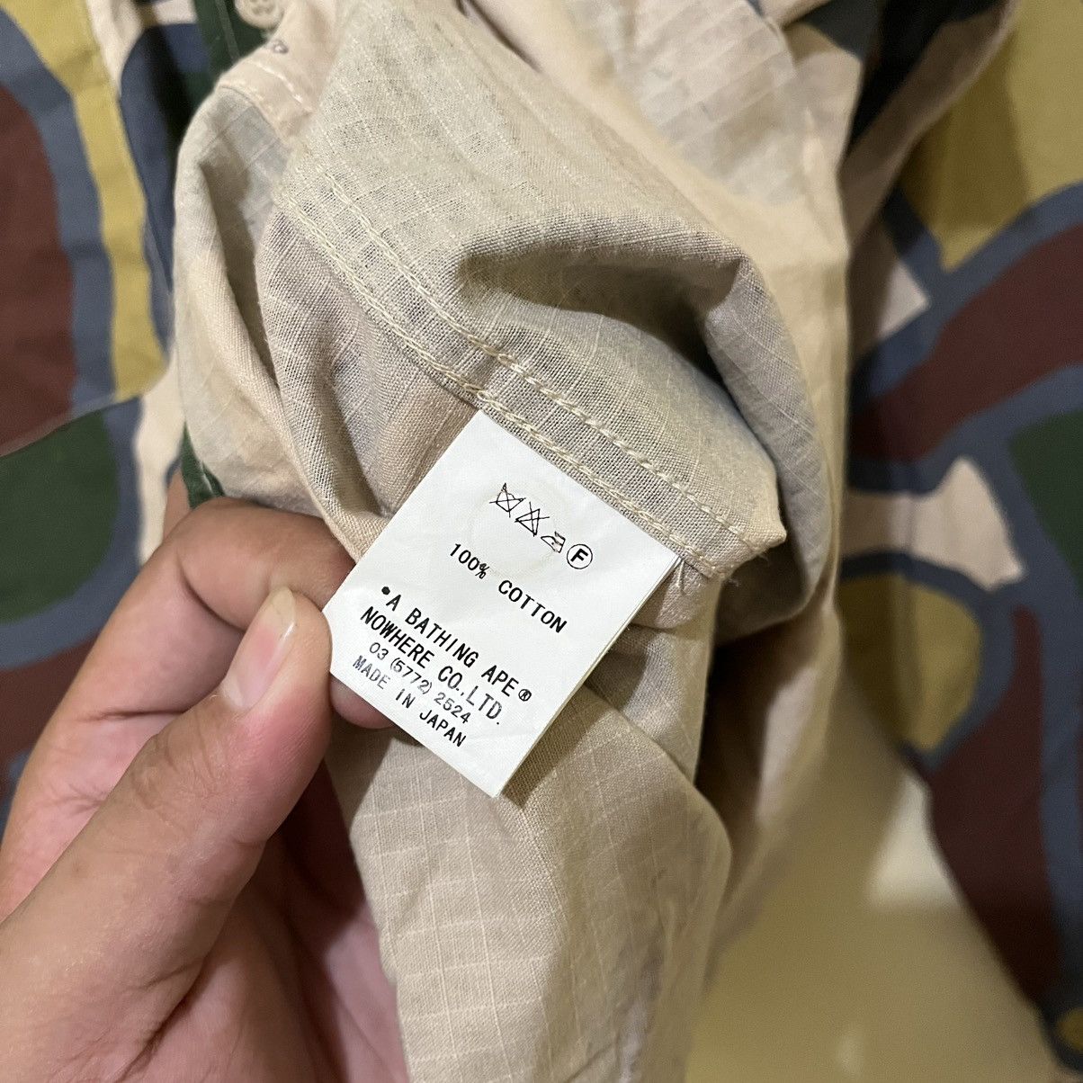 Bape OG BAPE VINTAGE CAMO L/S Size US M / EU 48-50 / 2 - 5 Thumbnail