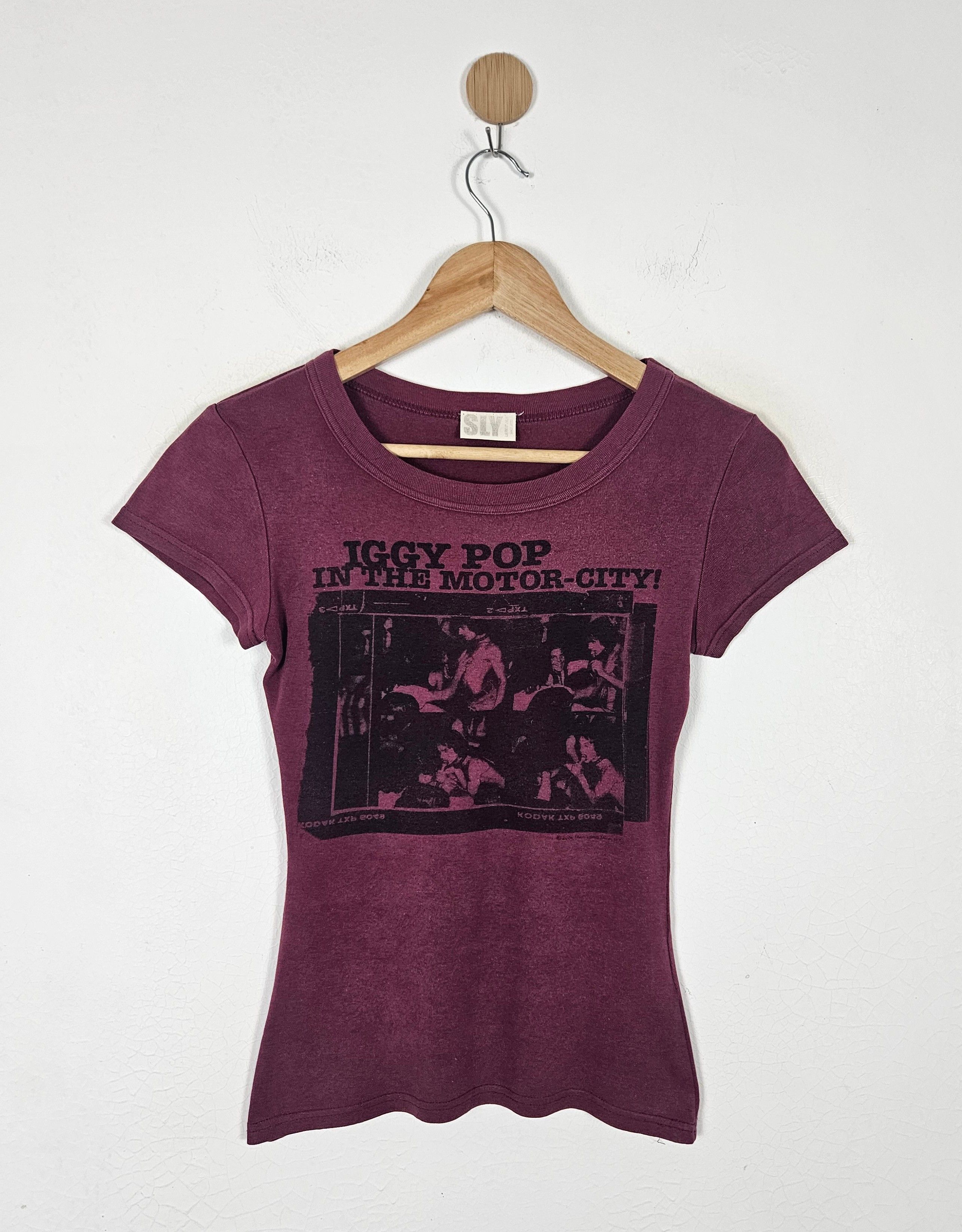 Japanese Brand × Sly Guild SLY Iggy Stooges shirt Size XS / US 0-2 / IT 36-38 - 1 Thumbnail