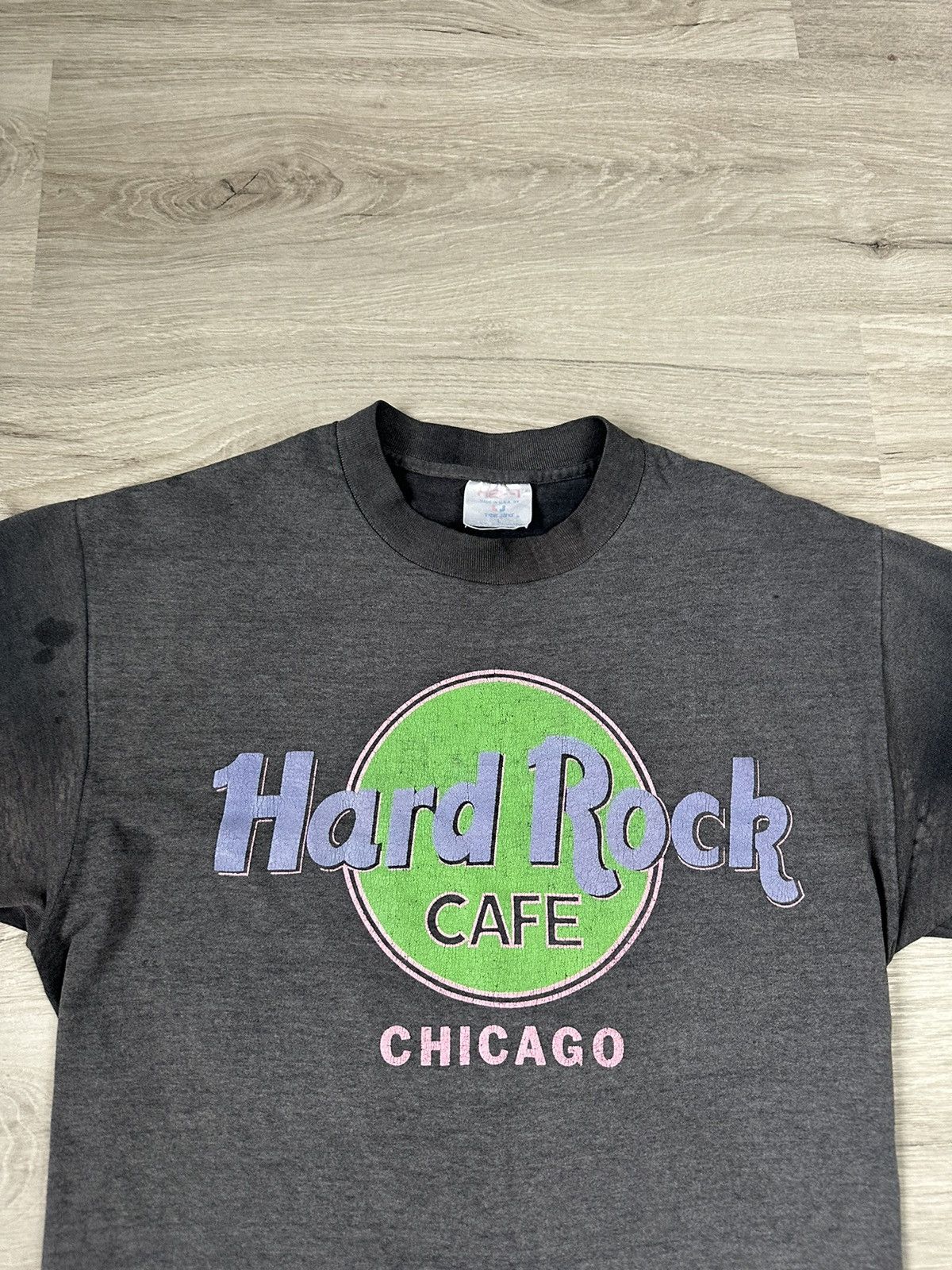 Other Vintage Hard Rock Cafe Chicago Made In USA HeF-T Tee Jays Size US M / EU 48-50 / 2 - 4 Thumbnail