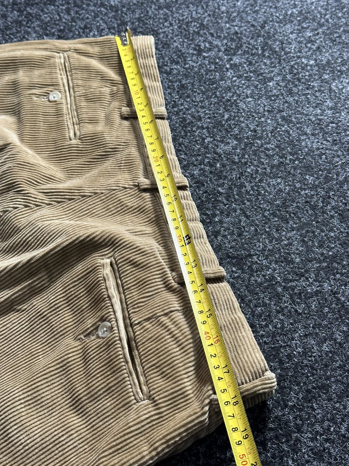 Polo Ralph Lauren × Vintage 🚨Vintage Velvet Corduroy Polo Ralph Lauren Baggy Pants Size US 36 / EU 52 - 16 Thumbnail