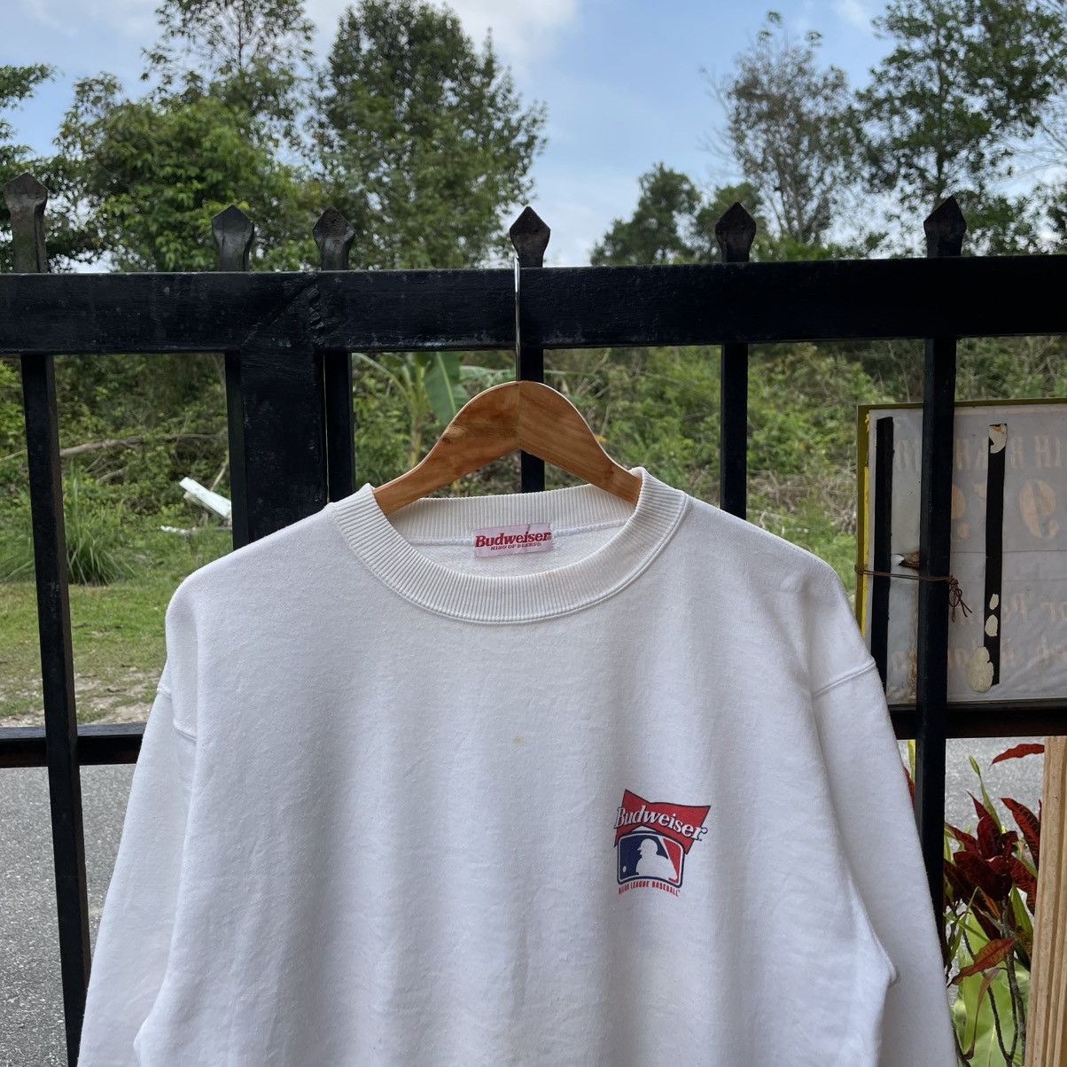 Budweiser 🔥Vintage Budweiser X MLB American Sports Crewneck Sweatshirt Size US M / EU 48-50 / 2 - 5 Thumbnail