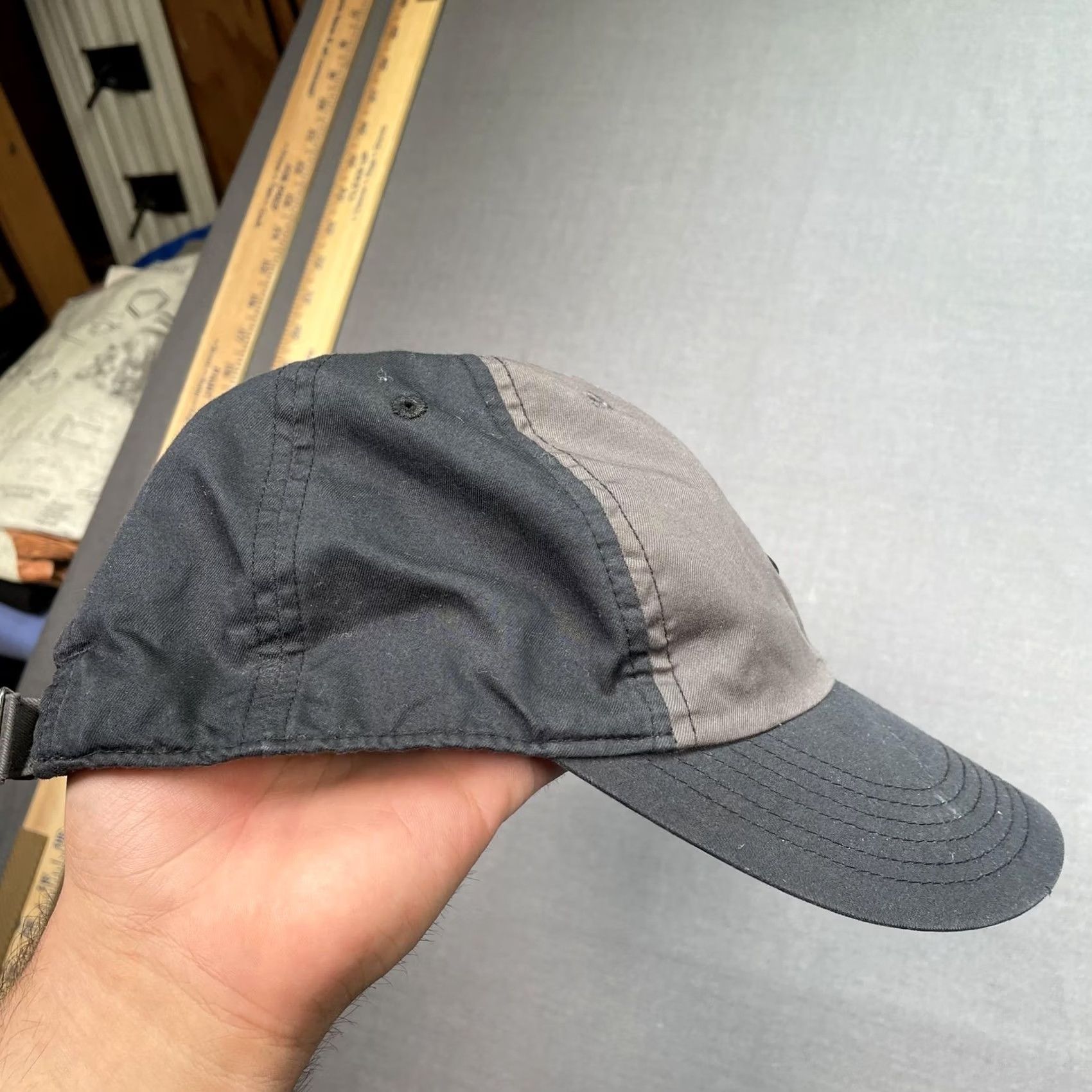 Nike Nike Hat Cap Strap Back Black Twill Lined Breathable Mens One Size AV8053-060 Size ONE SIZE - 7 Thumbnail