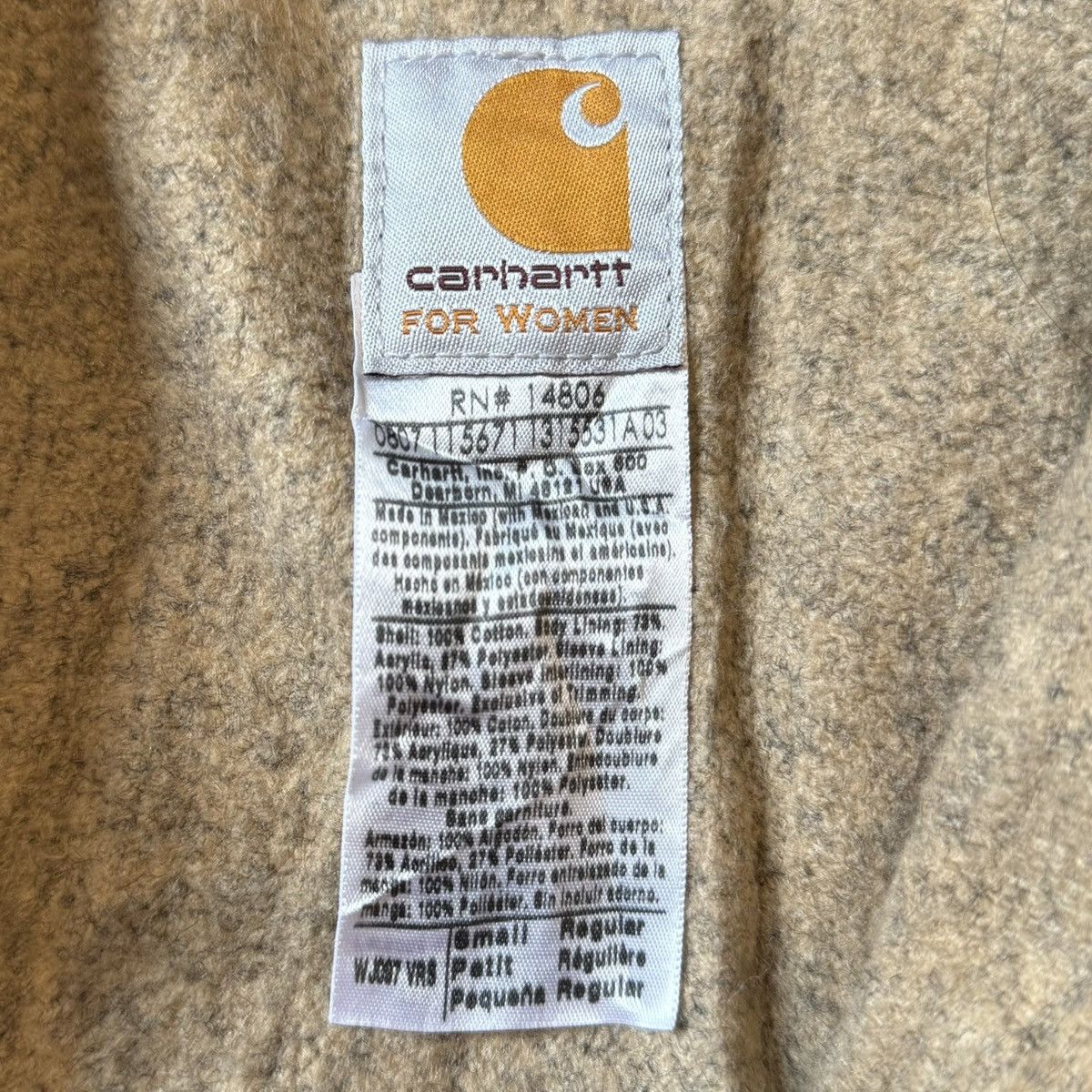 Carhartt × Vintage WJ097 VRS Carhartt Jacket Size S / US 4 / IT 40 - 6 Thumbnail