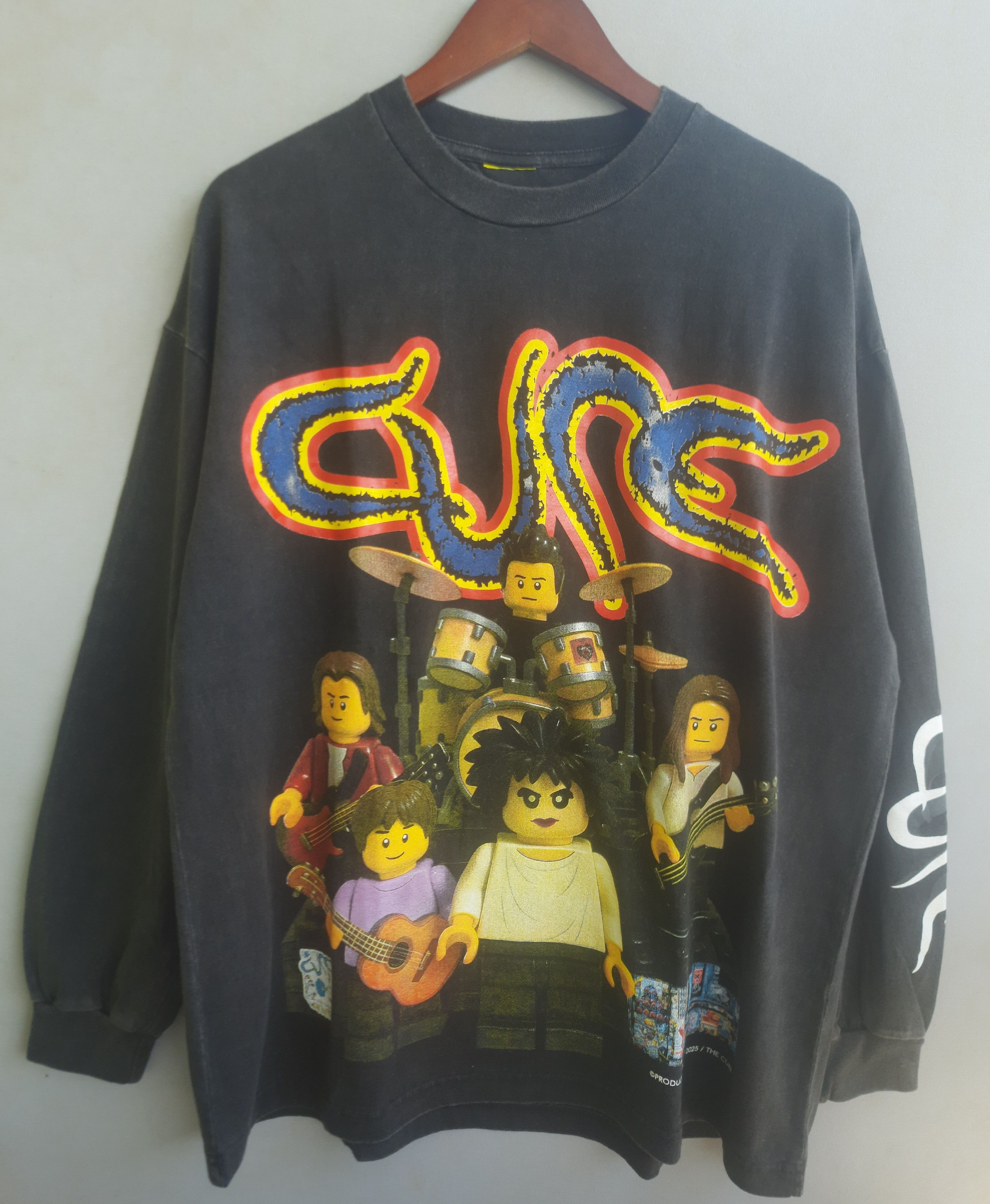 Band Tees The Cure Wish Tour Lego Robert Smith Fan Made Size US L / EU 52-54 / 3 - 1 Thumbnail