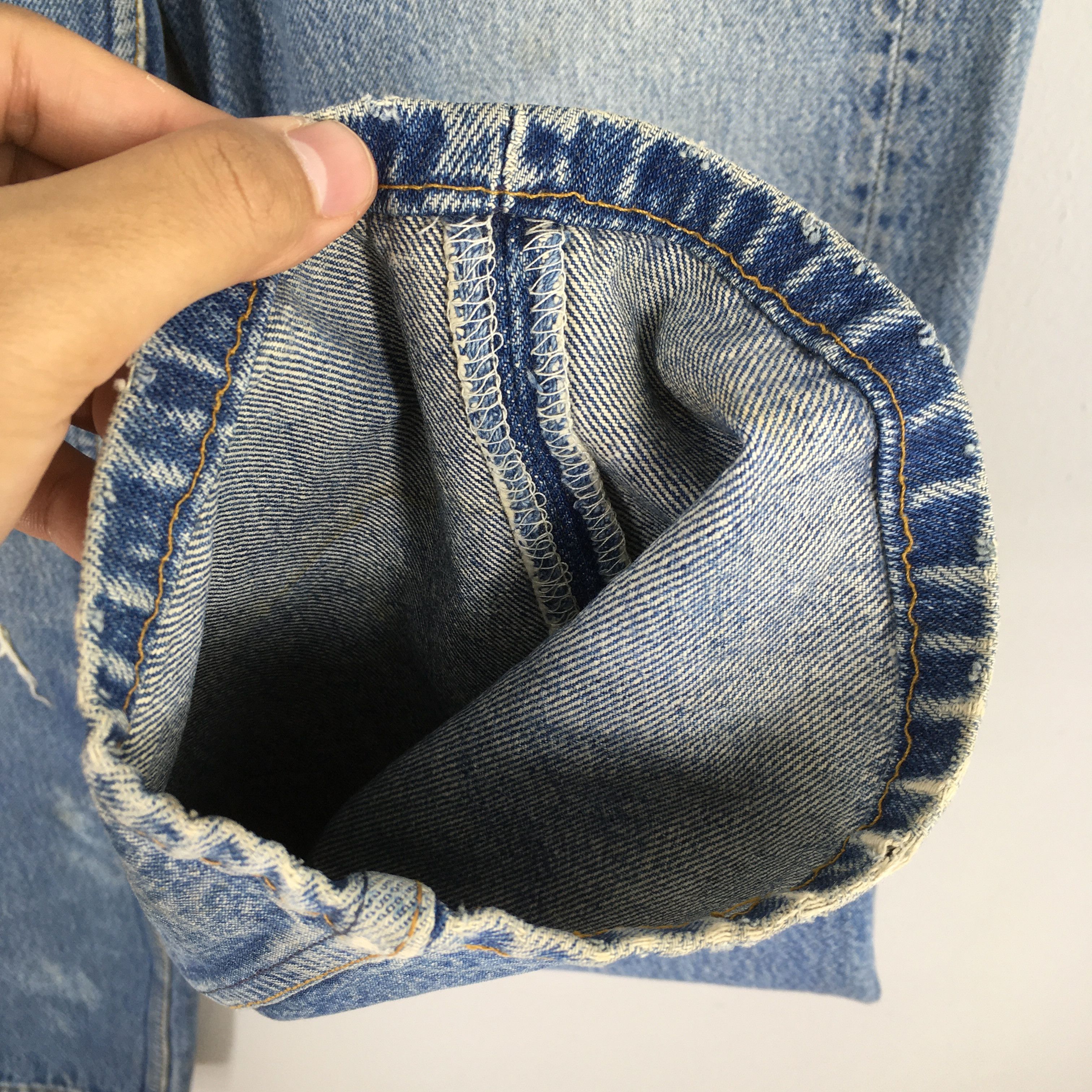 Levi's Size 29x31 Vintage 90's Levi's 501 High Rise Jeans S1748 Size 29" - 5 Thumbnail