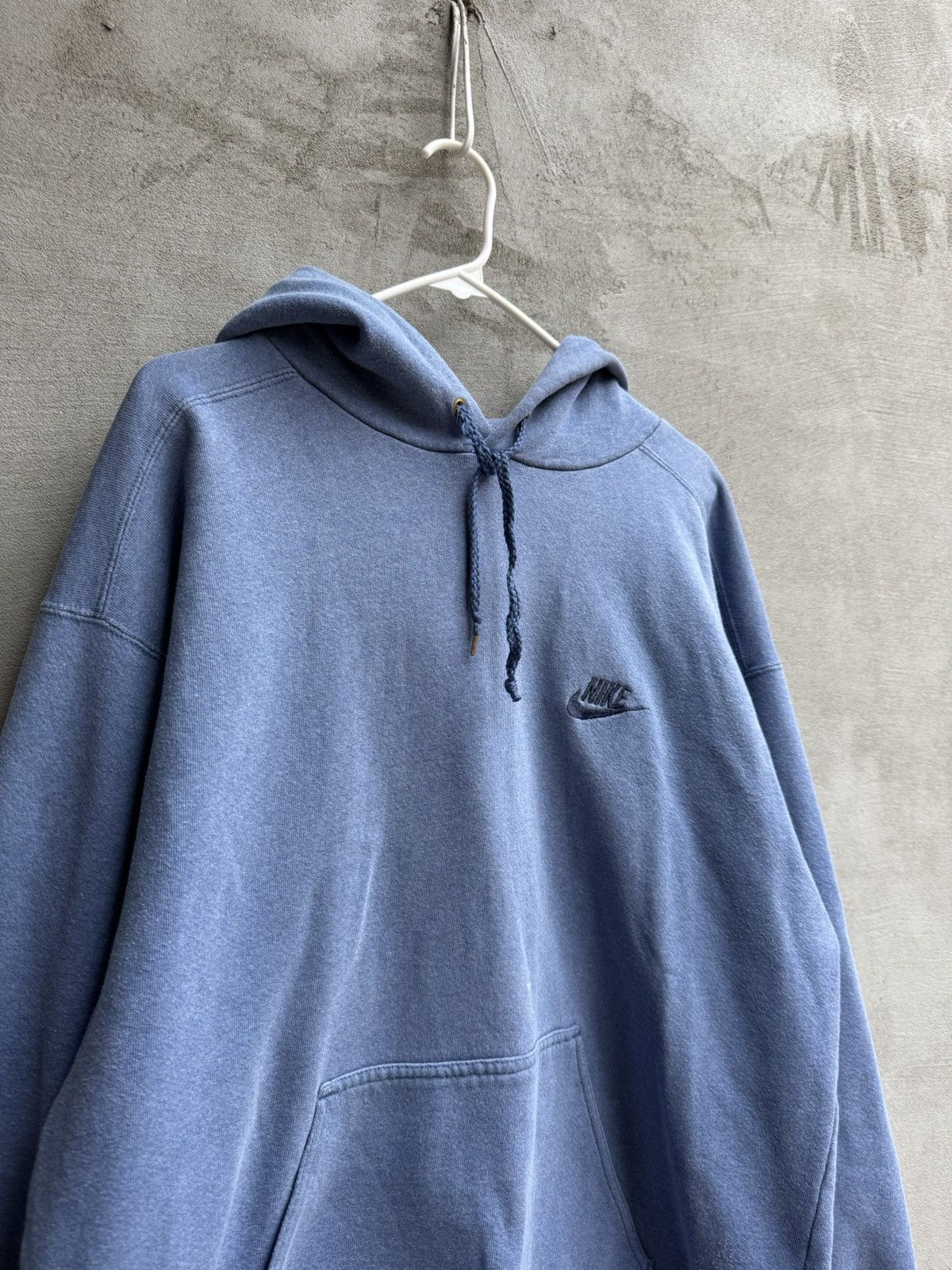 Nike Vintage Baby Blue Nike Hoodie Size US L / EU 52-54 / 3 - 4 Thumbnail