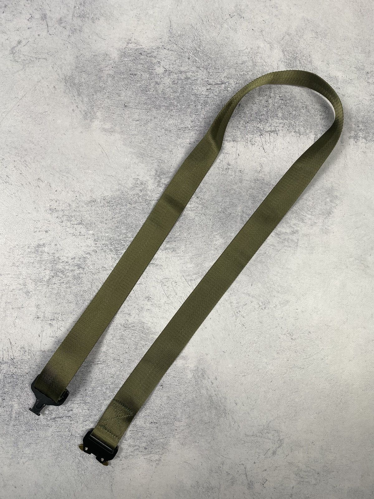 Other Military Tactical Outdoor Hiking Olive Nylon Universal Belt Size ONE SIZE - 8 Thumbnail
