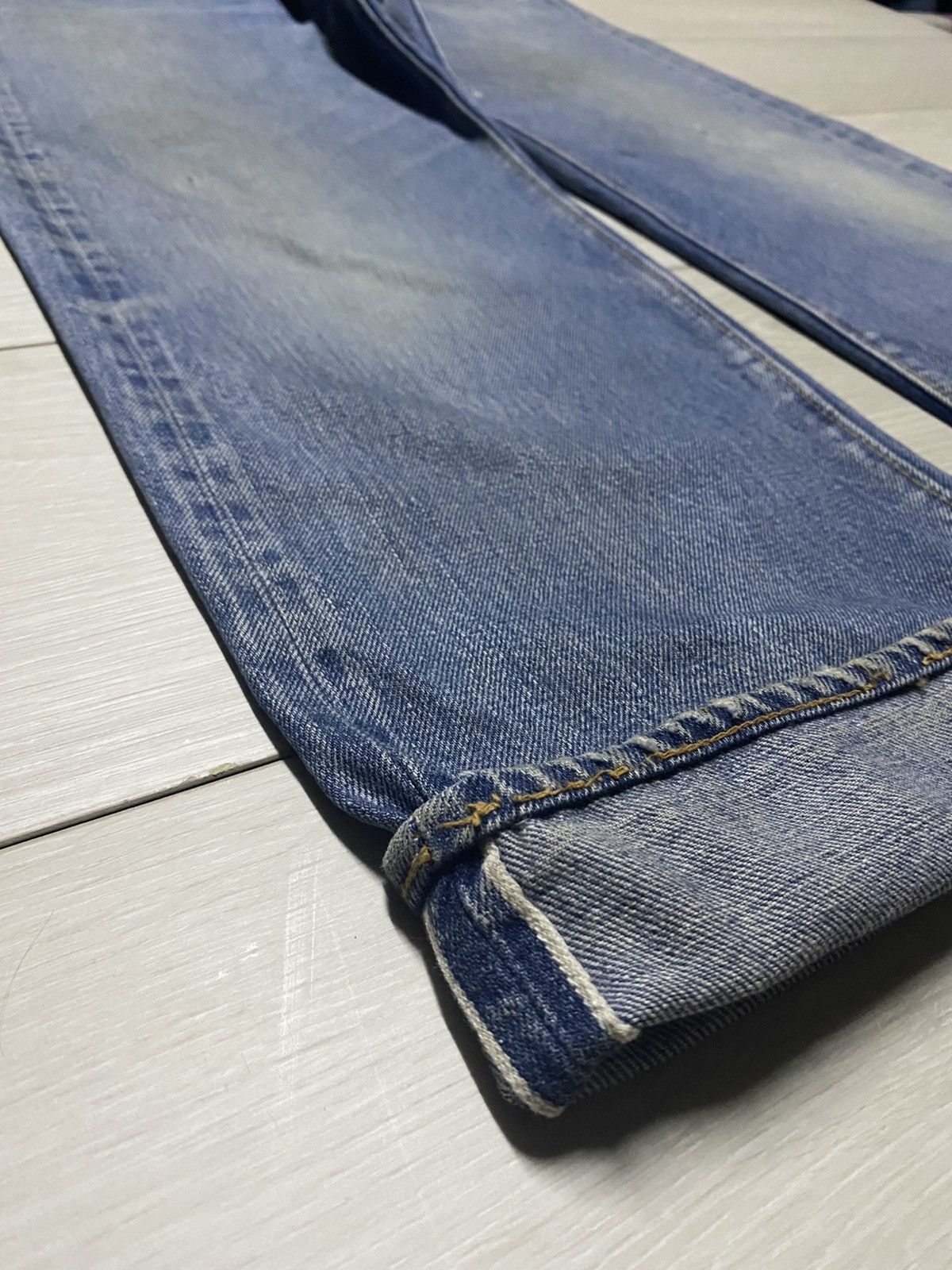 Levi's W34 Vintage Levis 501 70s Selvedge Rindem No6 ButtonFly Jean Size US 34 / EU 50 - 14 Thumbnail