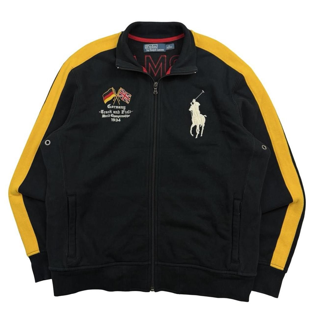 Polo Ralph Lauren Polo By Ralph Lauren Germany Track and Field Track Jacket XL Size US XL / EU 56 / 4 - 1 Thumbnail