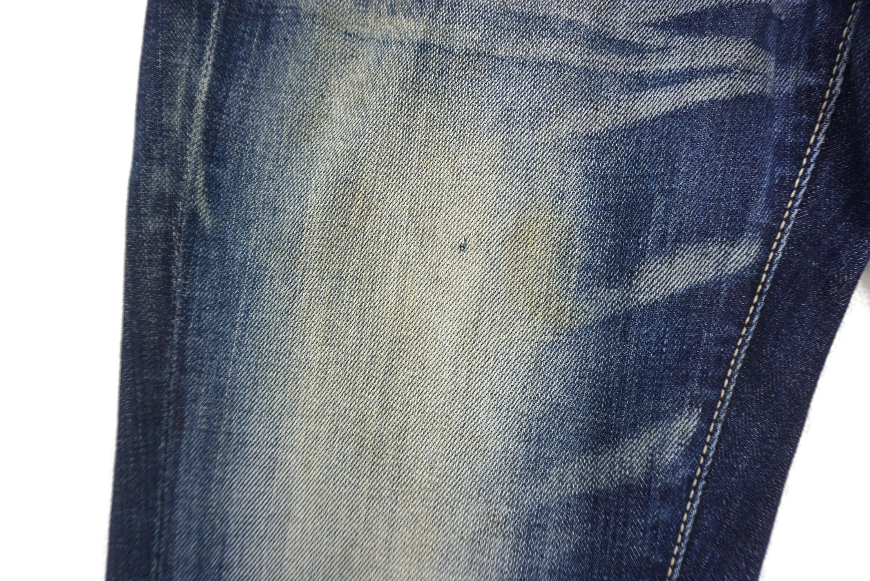 Japanese Brand Vanquish Jeans Size W30xL33.5 Gold Low-Rise Slim Denim Size US 28 / EU 44 - 7 Thumbnail