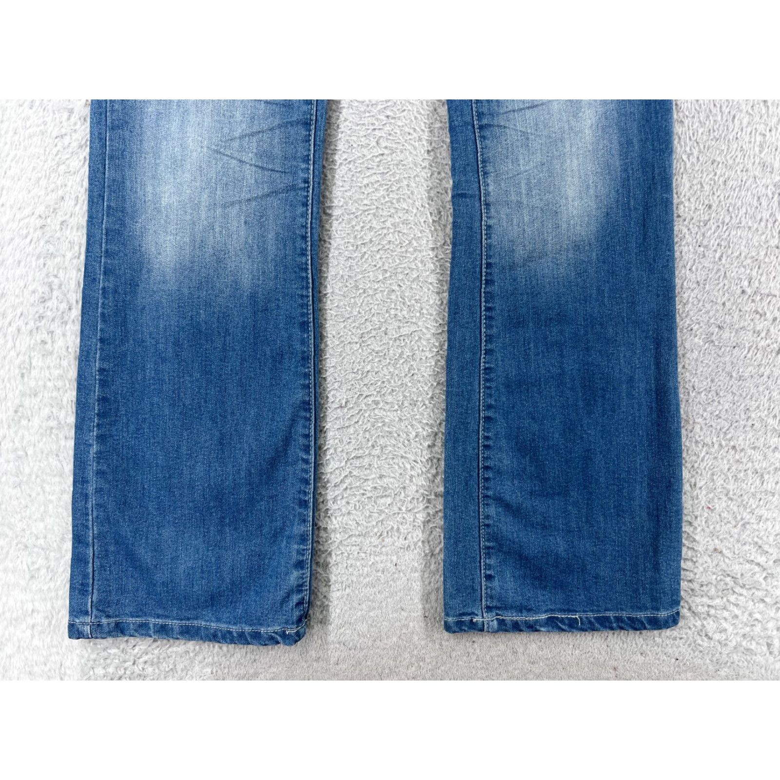 Vintage Zana Di Jeans Womens 9 Blue Denim Cotton Blend Light Wash Bootcut Western Size 30" / US 8 / IT 44 - 4 Thumbnail