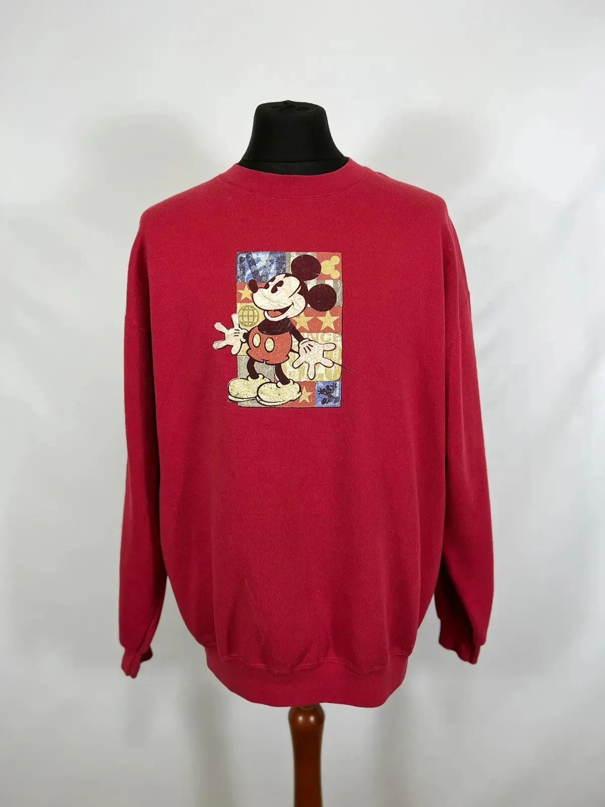 Disney × Mickey Mouse × Vintage Vintage Disney Mickey Mouse sweatshirt Size US XL / EU 56 / 4 - 1 Thumbnail