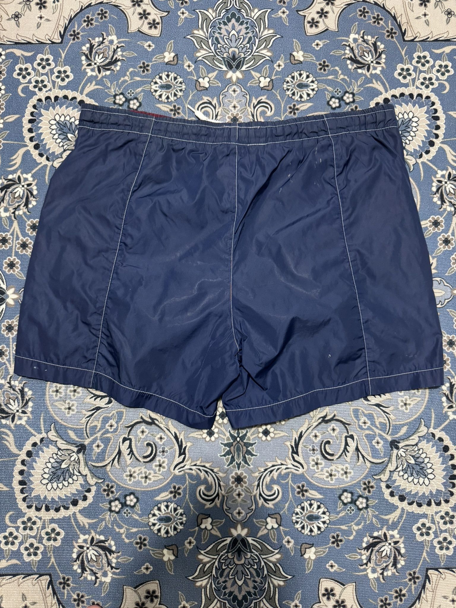 Nike × Nike ACG × Vintage Vintage 90's Nike Small Swoosh Nylon Short Size S Size US 34 / EU 50 - 2 Thumbnail