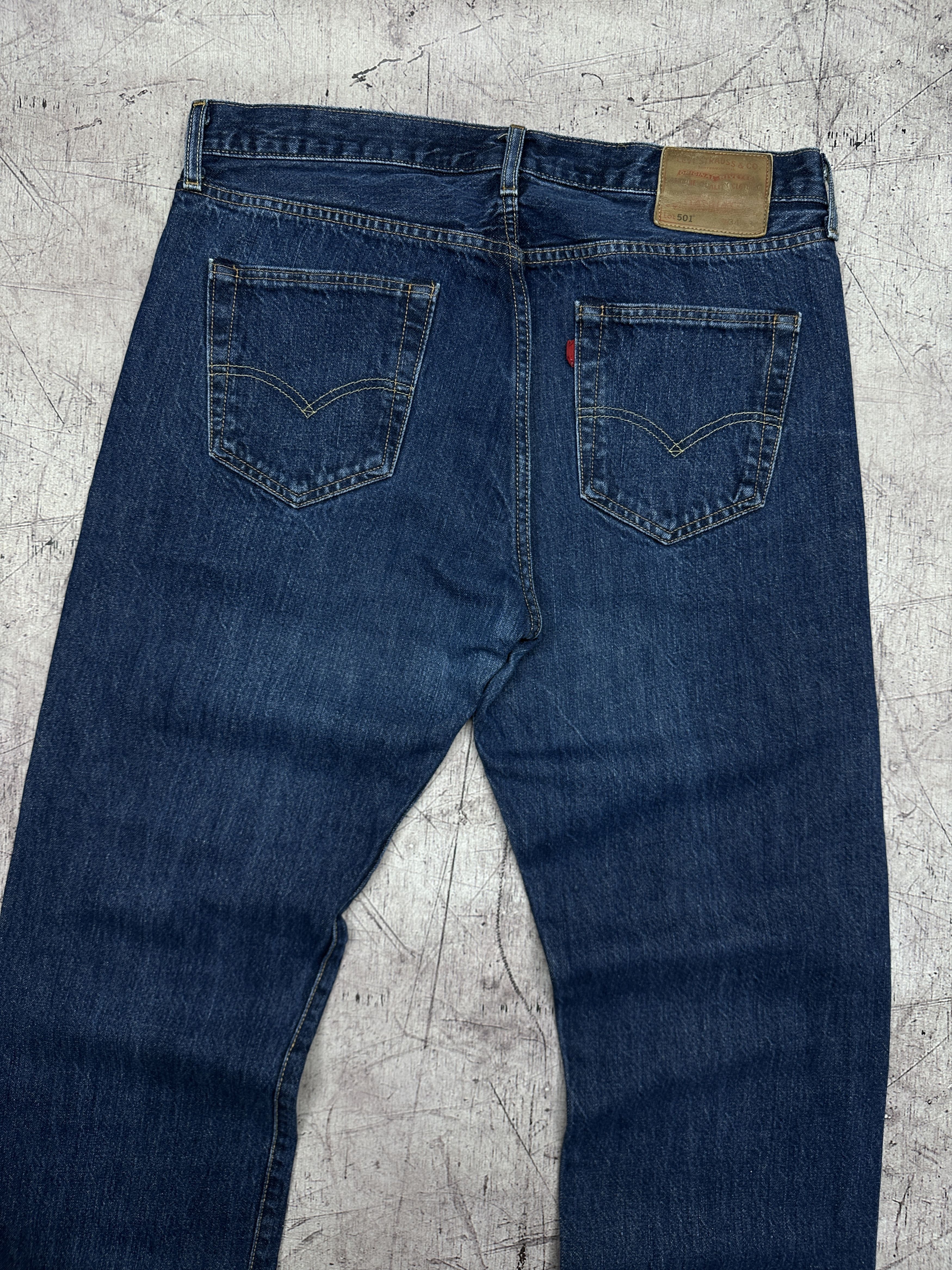 Levi's Levi's 501 Mens Premium Denim Pants Jeans Size US 34 / EU 50 - 2 Thumbnail