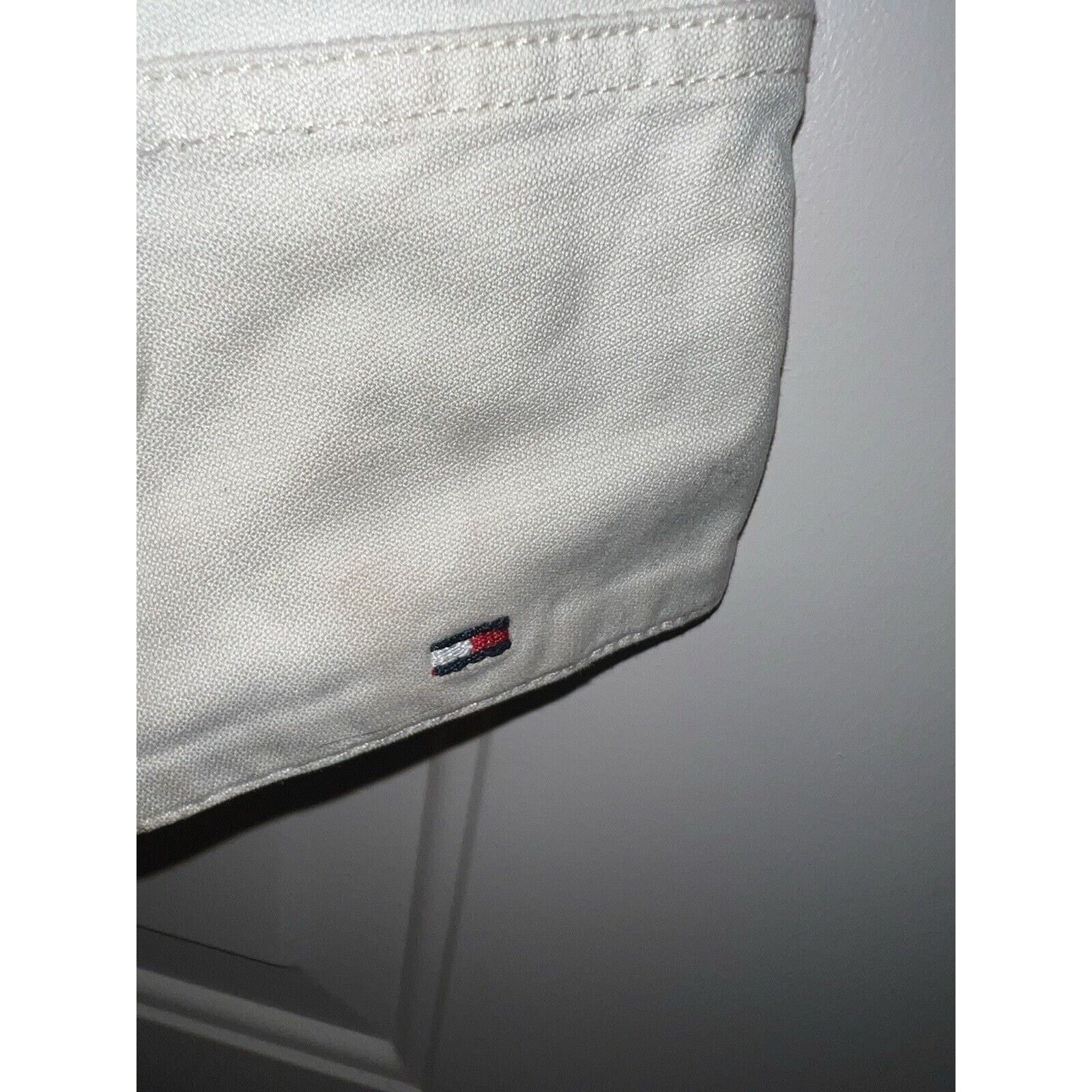 Tommy Jeans Tommy Hilfiger Trucker Denim Jacket White Womens Large Chore Size L / US 10 / IT 46 - 3 Thumbnail