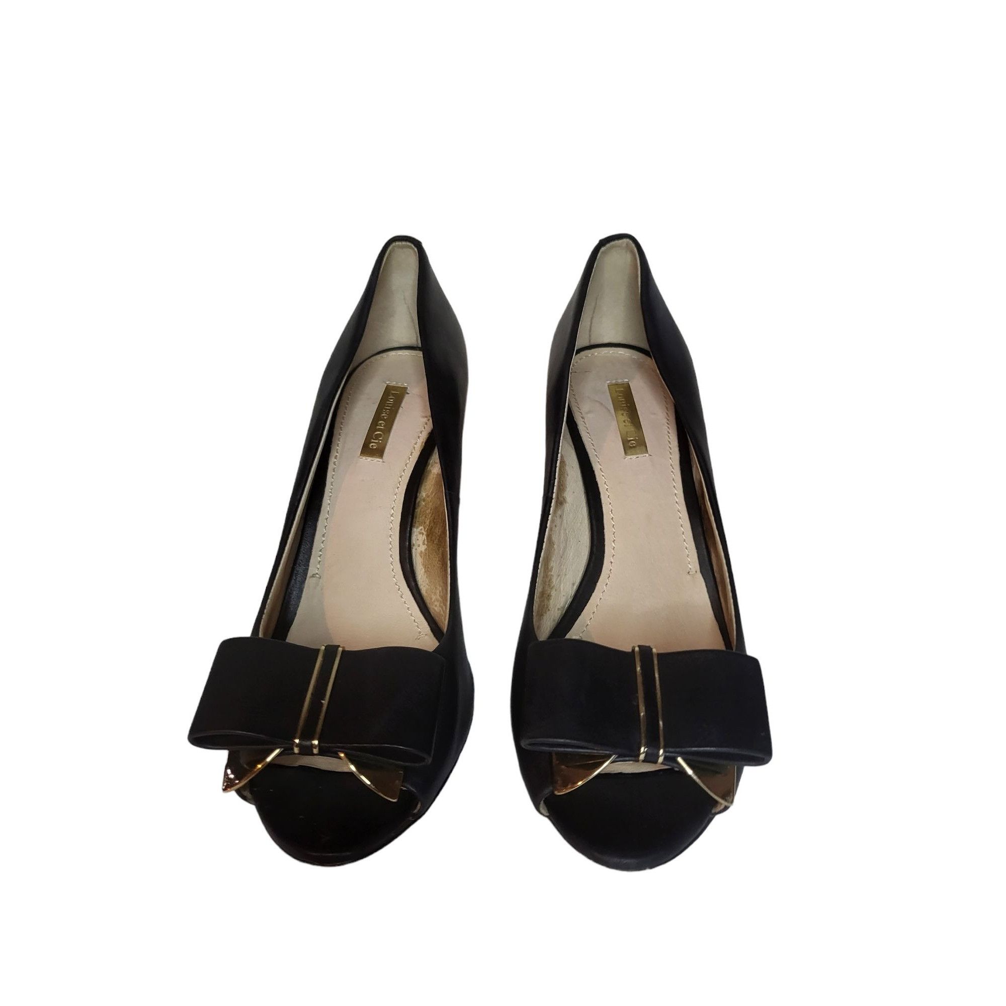 Other Louise Et Cie Stiletto Heels Women Sz 38.5 EU 8.5B Bowtie Pe Size US 8.5 / IT 38.5 - 3 Thumbnail