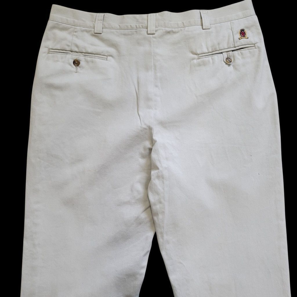 Tommy Hilfiger Tommy Hilfiger Men Beige Relaxed-Fit Chino Pants Size 38/32 Size US 38 / EU 54 - 6 Thumbnail