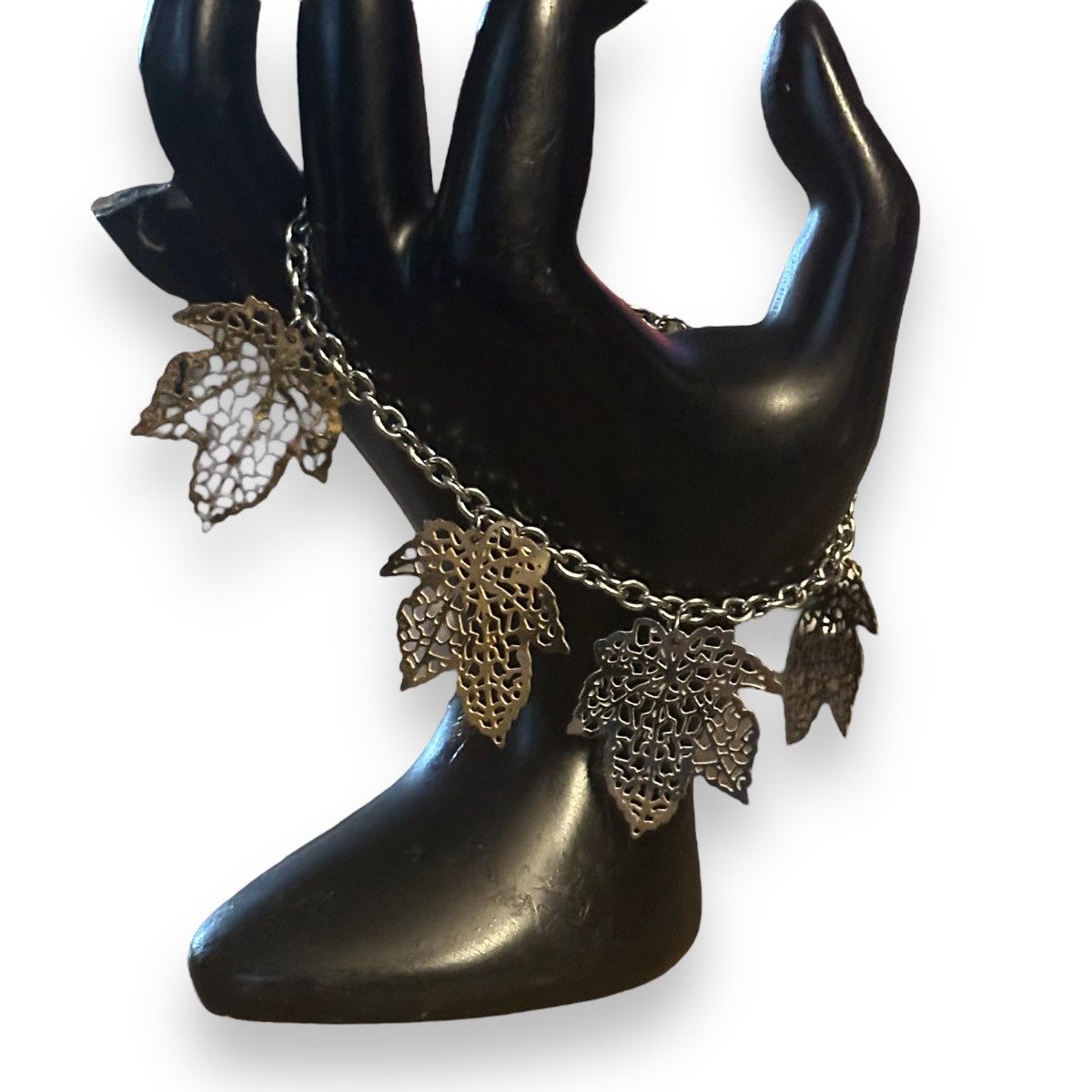 Other Filigree leaf charm bracelet Size ONE SIZE - 2 Thumbnail