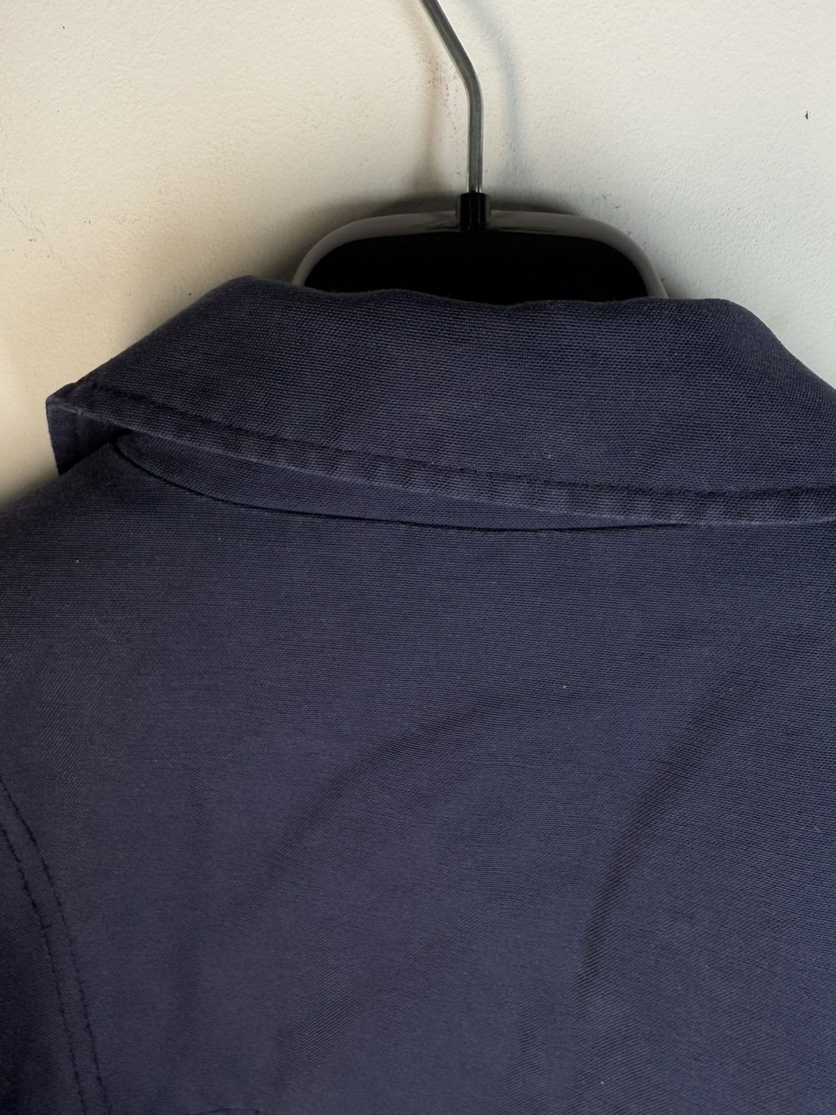 Yves Saint Laurent Cotton YSL Jacket Blue/Navy Soft YSL Bomber Size US M / EU 48-50 / 2 - 18 Thumbnail