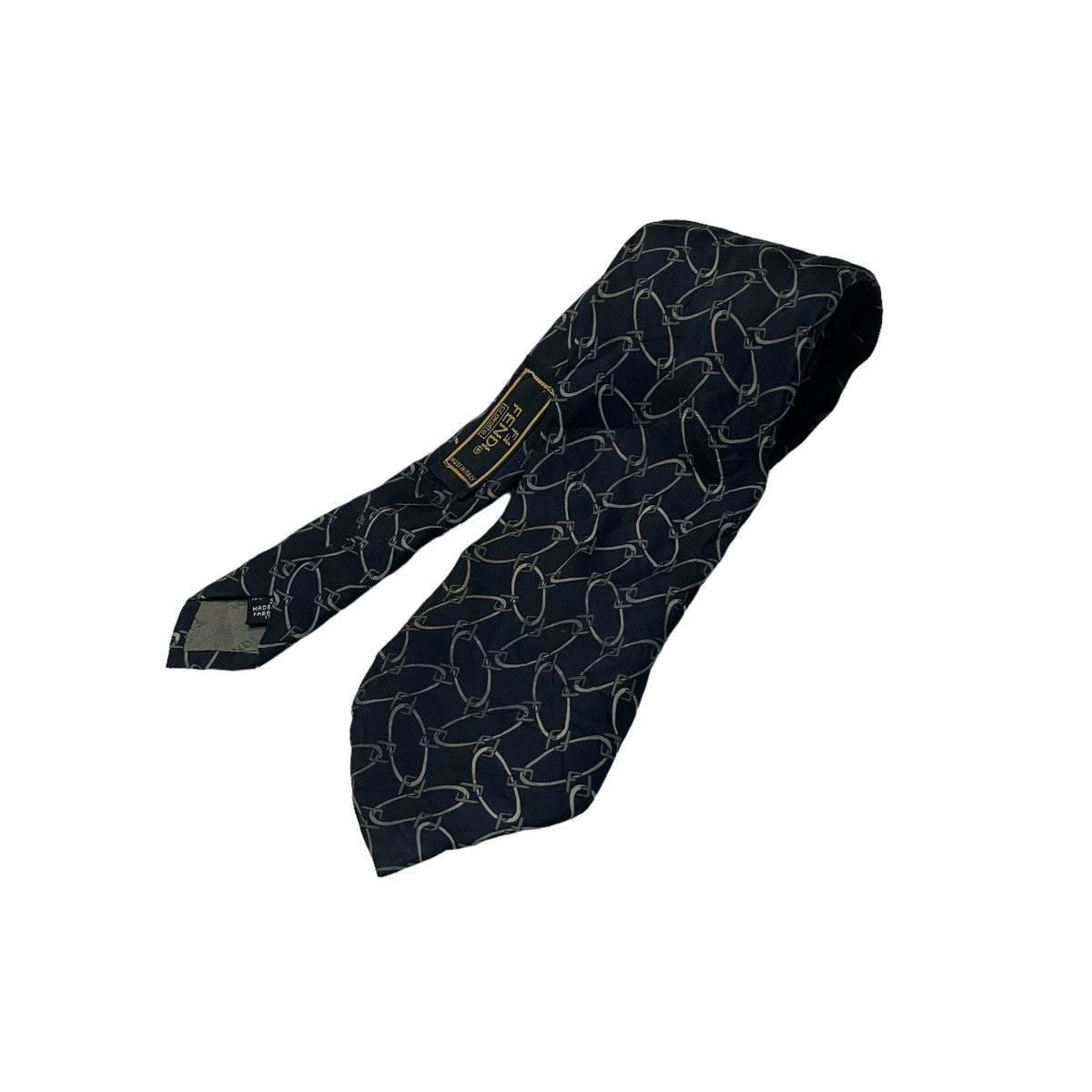Fendi 🔥LAST PRICE🔥 Vintage Fendi Cravatte FF Silk Ties Size ONE SIZE - 2 Thumbnail