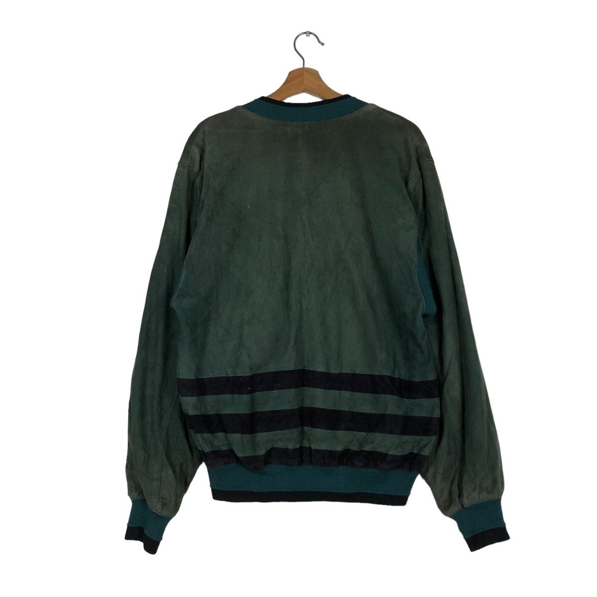 Japanese Brand 🔥VINTAGE LEATHER CARDIGAN JACKET TORRAS SPAIN ISSEY MIYAKE Size US M / EU 48-50 / 2 - 10 Thumbnail