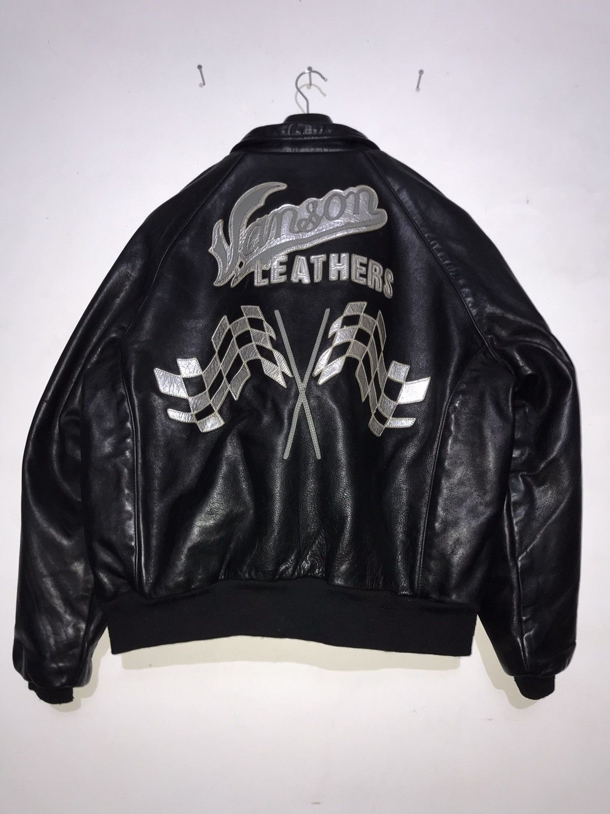 Vanson Leathers VANSON STADIUM JACKET 54 Size US L / EU 52-54 / 3 - 1 Thumbnail