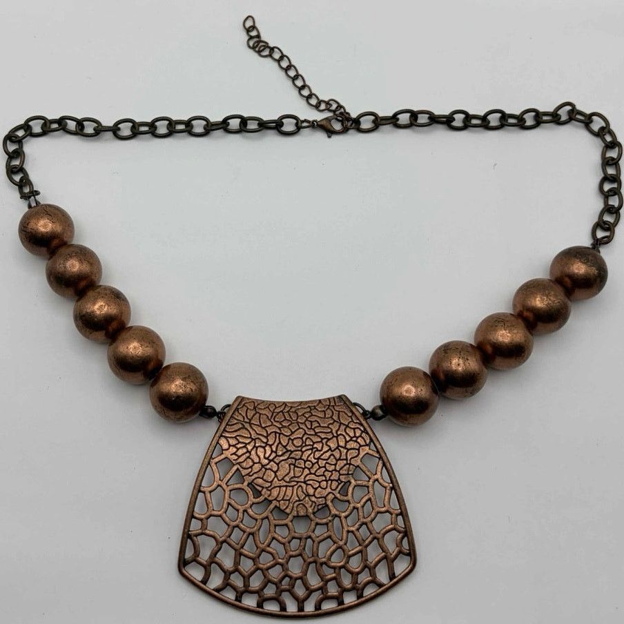 Other Brown Boho Beaded Necklace Size ONE SIZE - 3 Thumbnail