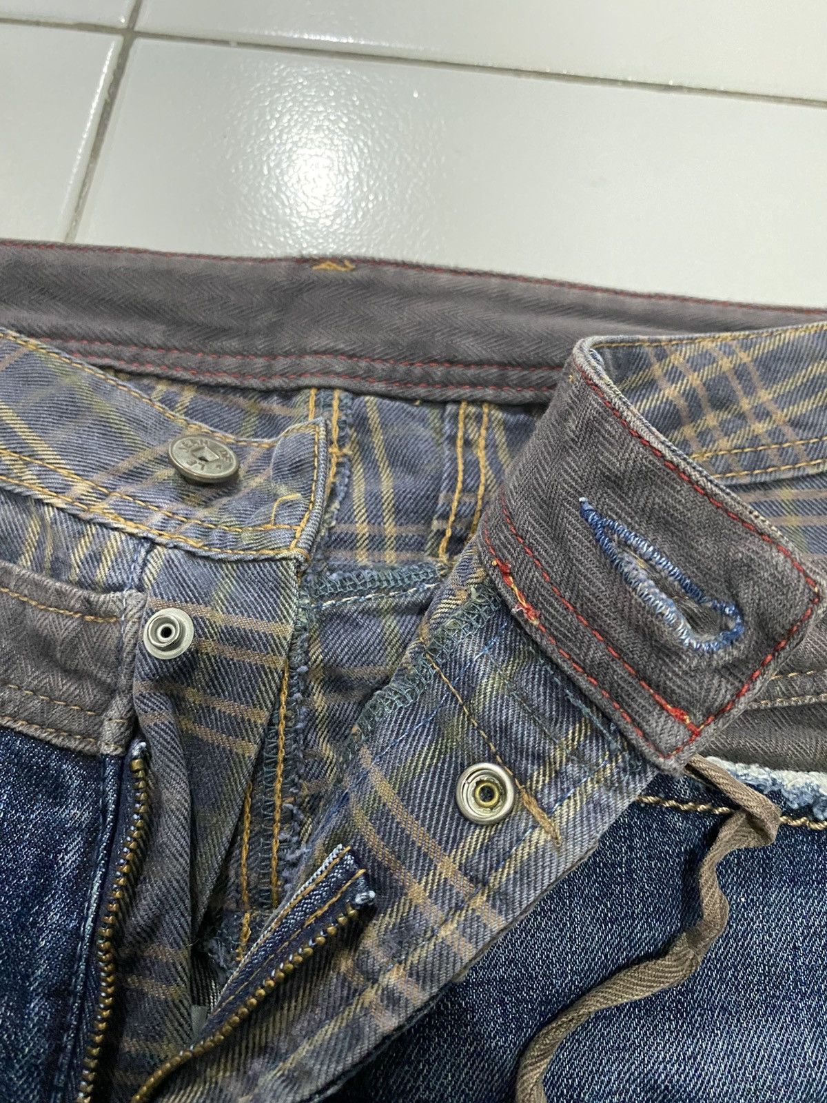 If Six Was Nine × Japanese Brand × Marithe + Francois Girbaud 2000s-Marithe Francois Girbaud Double Wise Jeans Pants Size US 31 - 15 Thumbnail