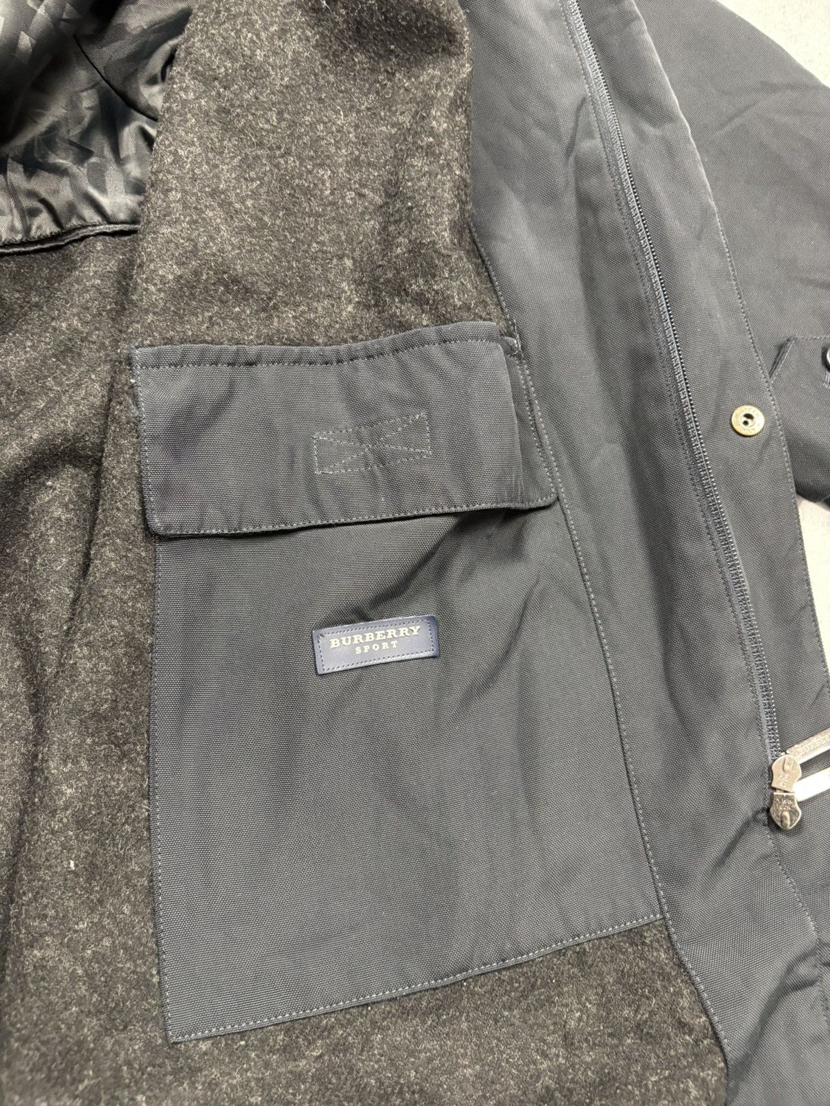 Burberry Archive Burberry Sport Insulated Technical Coat Wool Lined L Size US L / EU 52-54 / 3 - 17 Thumbnail