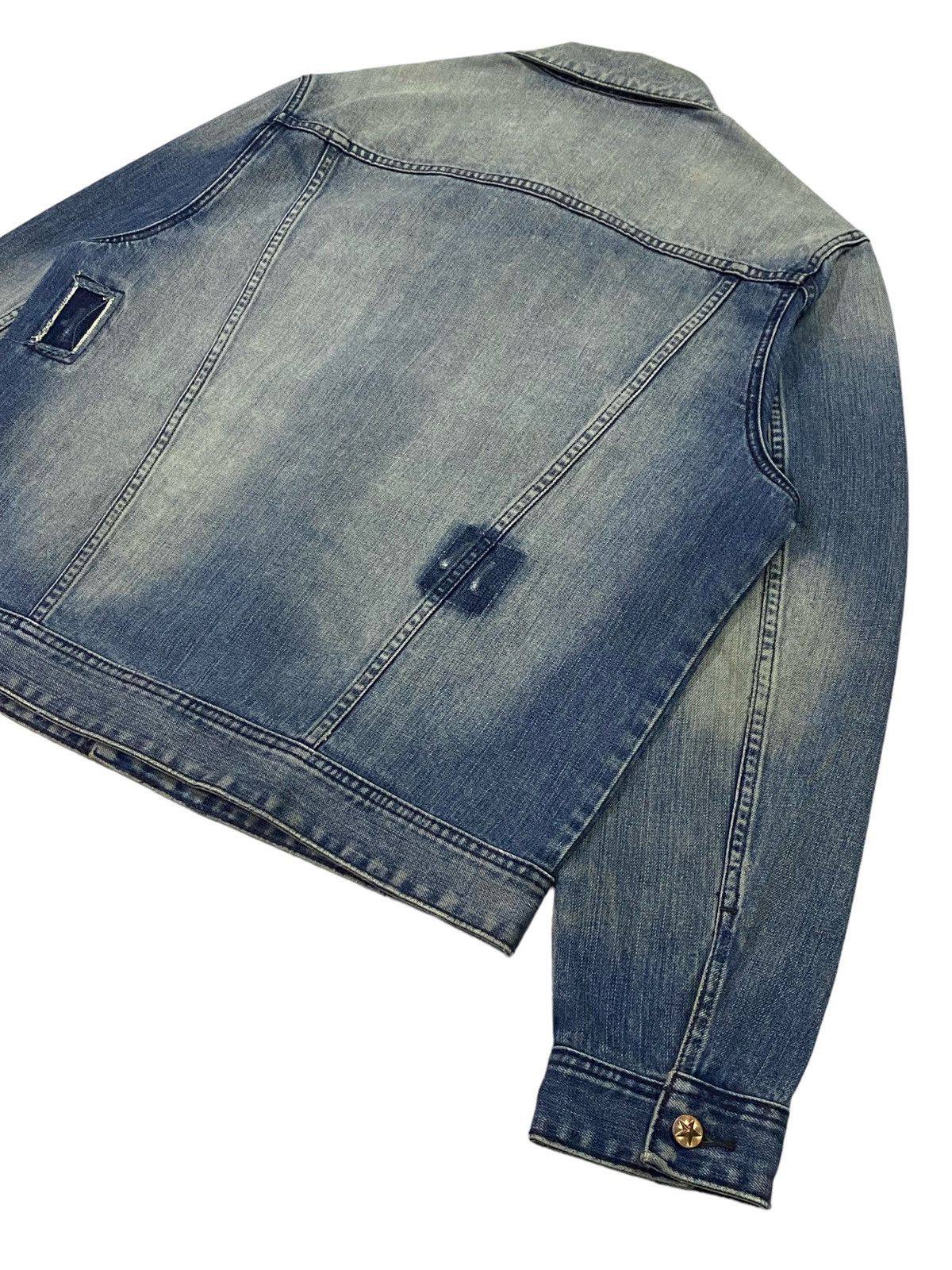 Jean Paul Gaultier Jean Paul Glaultier Distressed Denim Jacket Size US XL / EU 56 / 4 - 23 Thumbnail