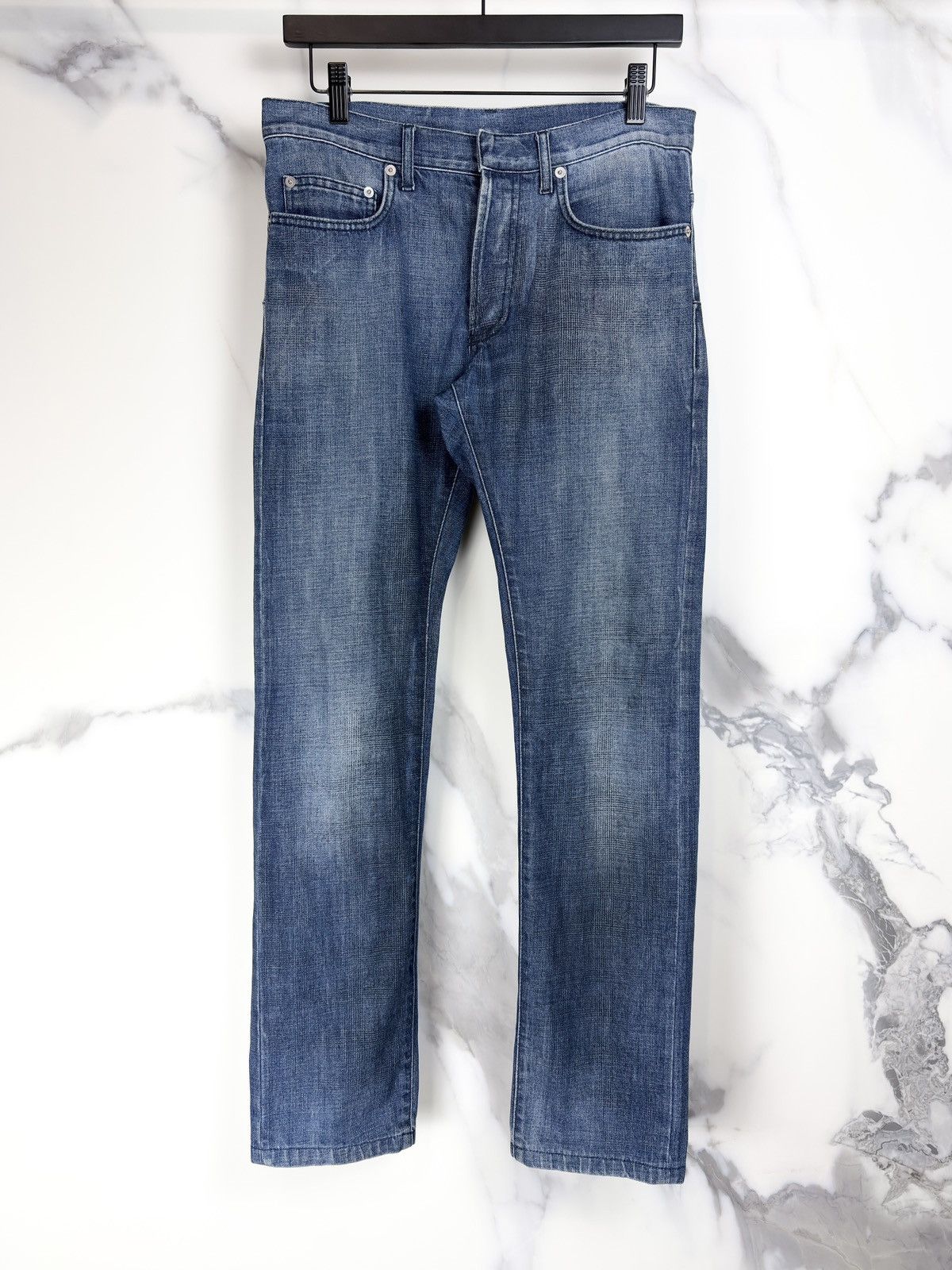 Dior Dior Homme Blue Indigo Wash Denim Jeans KVA Size US 29 - 1 Thumbnail