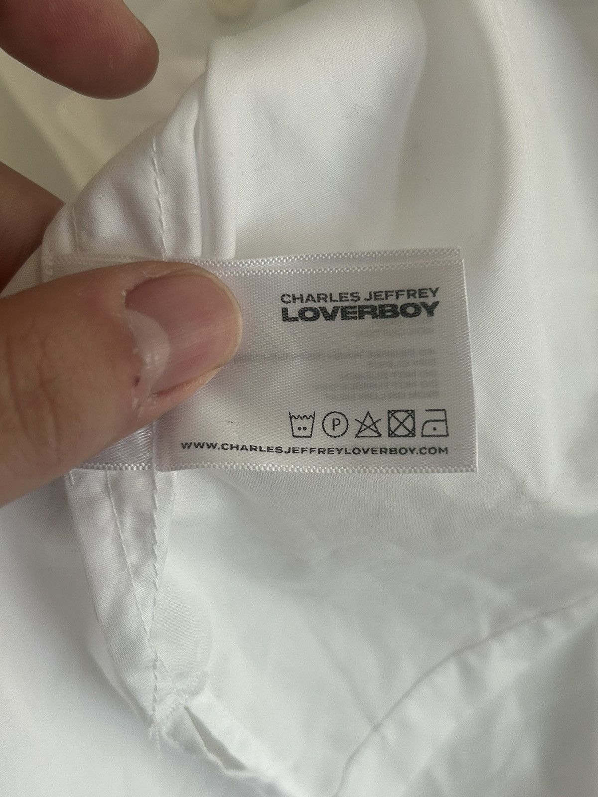Charles Jeffrey LOVERBOY Oversized Ribbon Button up Size US M / EU 48-50 / 2 - 7 Thumbnail