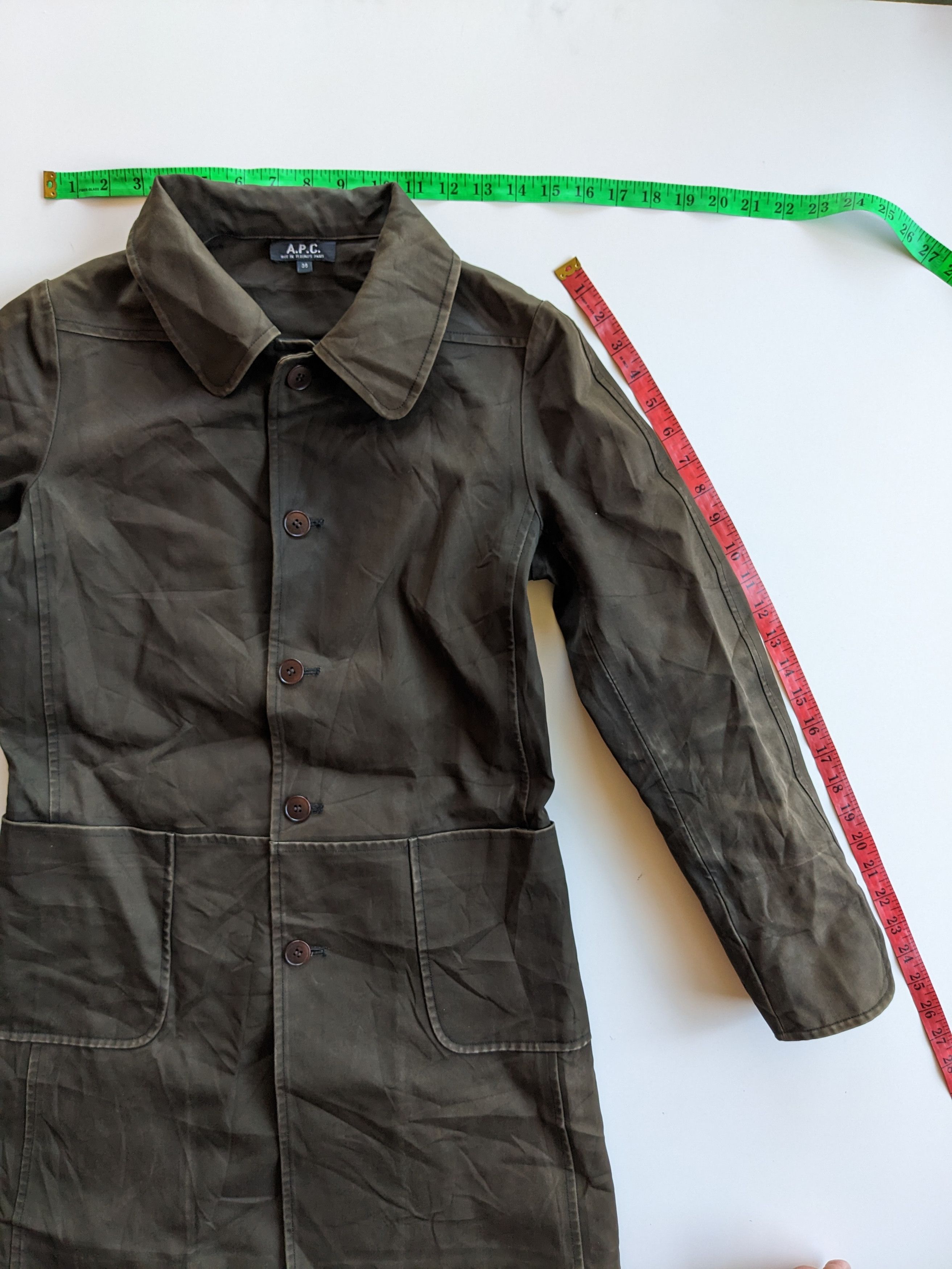 A.P.C. Vintage A.P.C waxed long jacket Size S / US 4 / IT 40 - 6 Thumbnail
