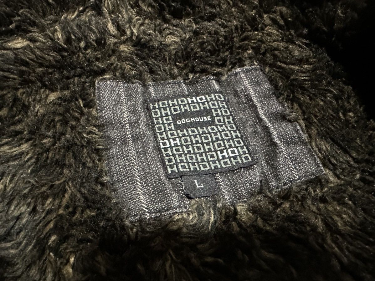 Japanese Brand 🔥Y2K Vintage Doghouse Fur Lined Field Jacket Striped Size US L / EU 52-54 / 3 - 7 Thumbnail