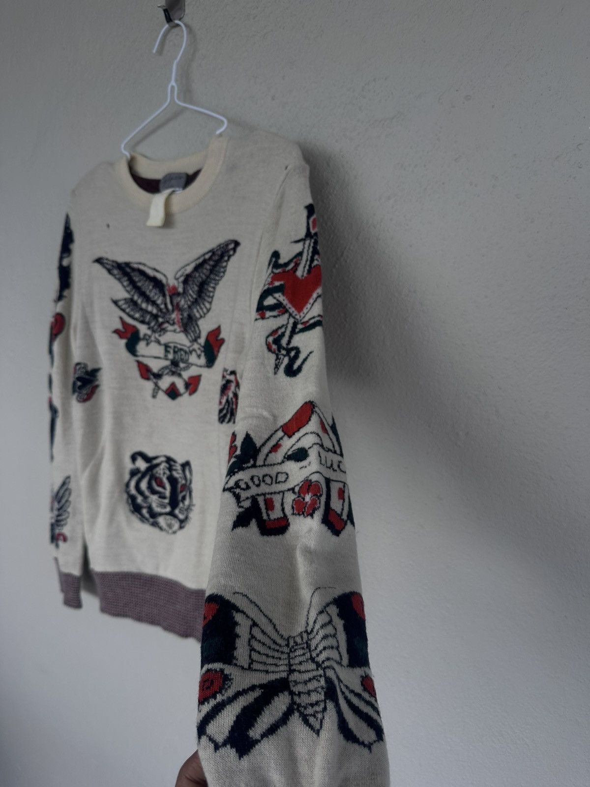 Yohji Yamamoto AW2003 Yohji Yamamoto Tattoo Sweater Size US S / EU 44-46 / 1 - 5 Thumbnail