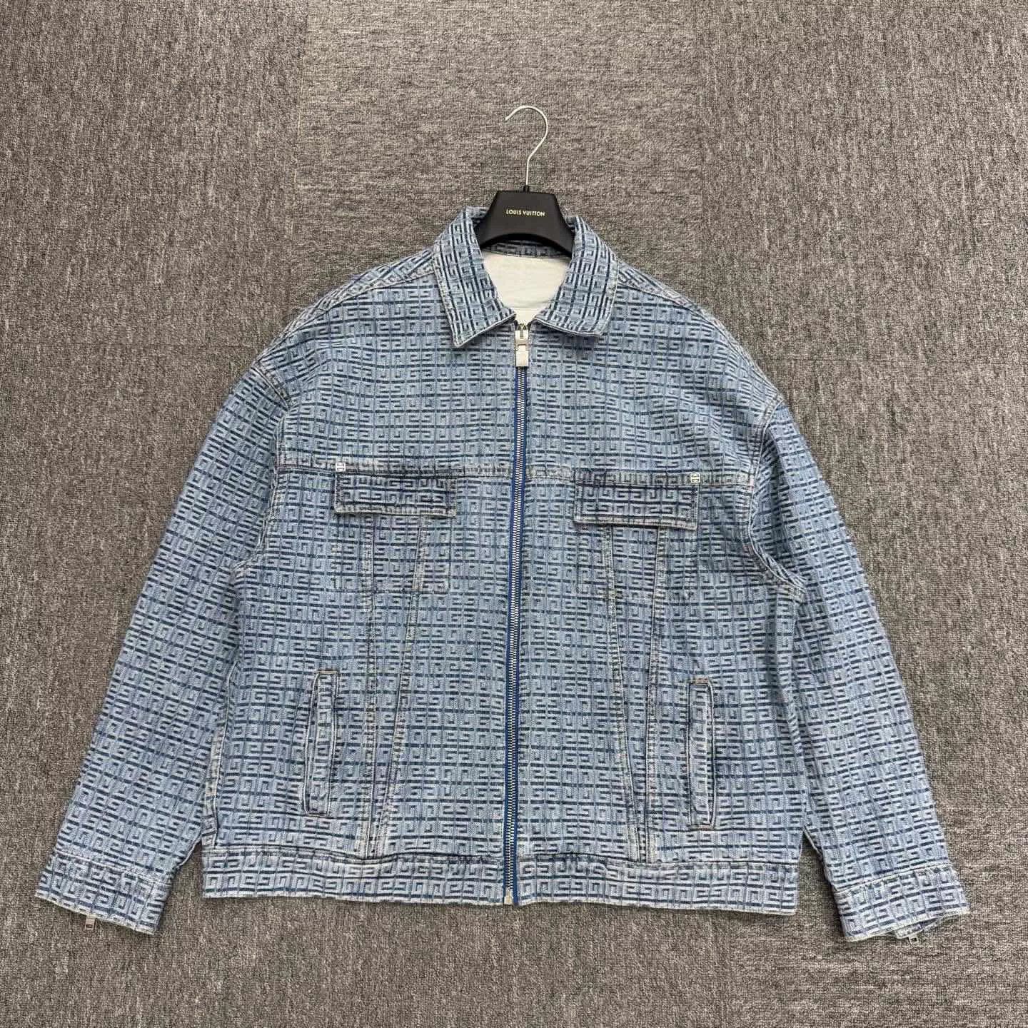 Givenchy Givenchy Logo Denim Jacket XXL Size Size US XXL / EU 58 / 5 - 1 Thumbnail