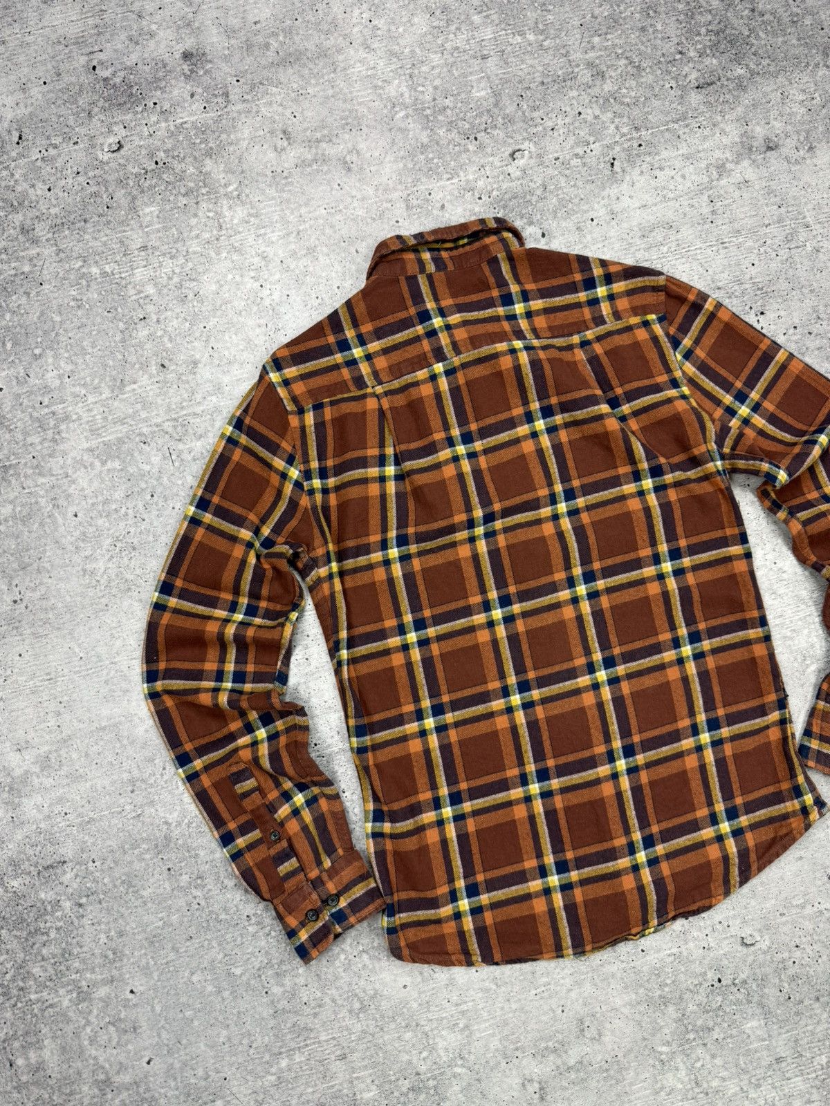 Designer × Vintage Vintage Y2K Plaid Flannel Checkered Shirt Travis Scott Style Size US XS / EU 42 / 0 - 14 Thumbnail