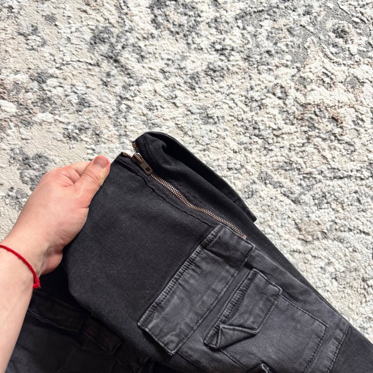 Acne Studios Acne Studios Vader Archive Avant Garde Denim Black Jeans Size 28" / US 6 / IT 42 - 8 Thumbnail