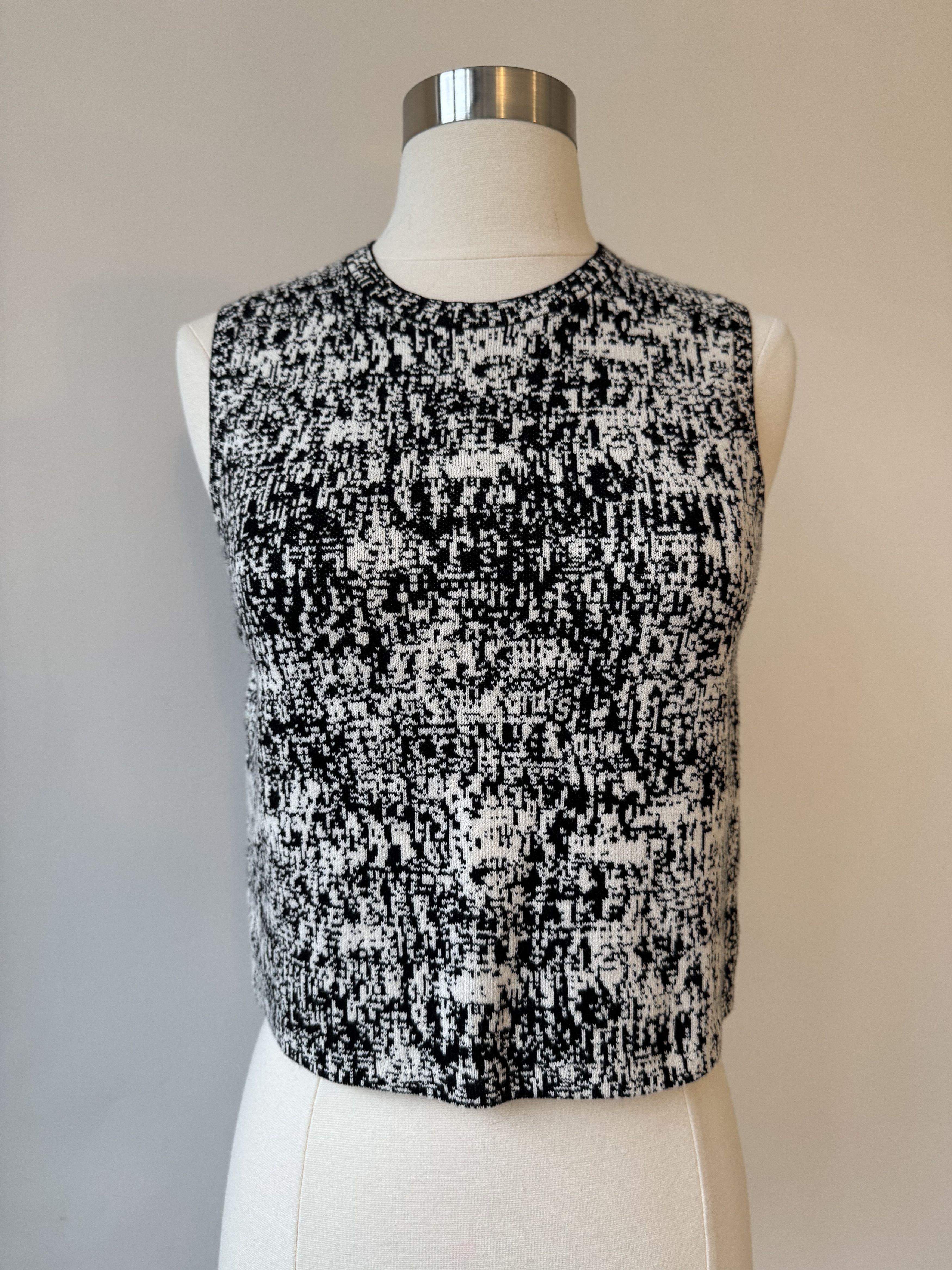 Theory Theory Breeta Tweedscape Crop Top - Small Size S / US 4 / IT 40 - 2 Thumbnail