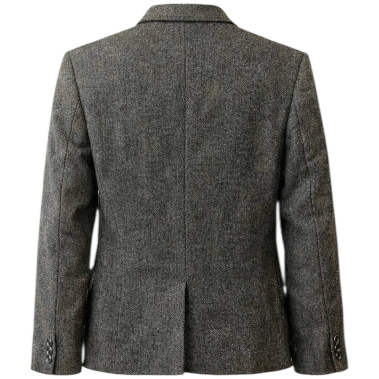 Harris Tweed 1940/50 HARRIS TWEED RARE VINTAGE MENS WOOL BLAZER JACKET M Size 38L - 2 Thumbnail